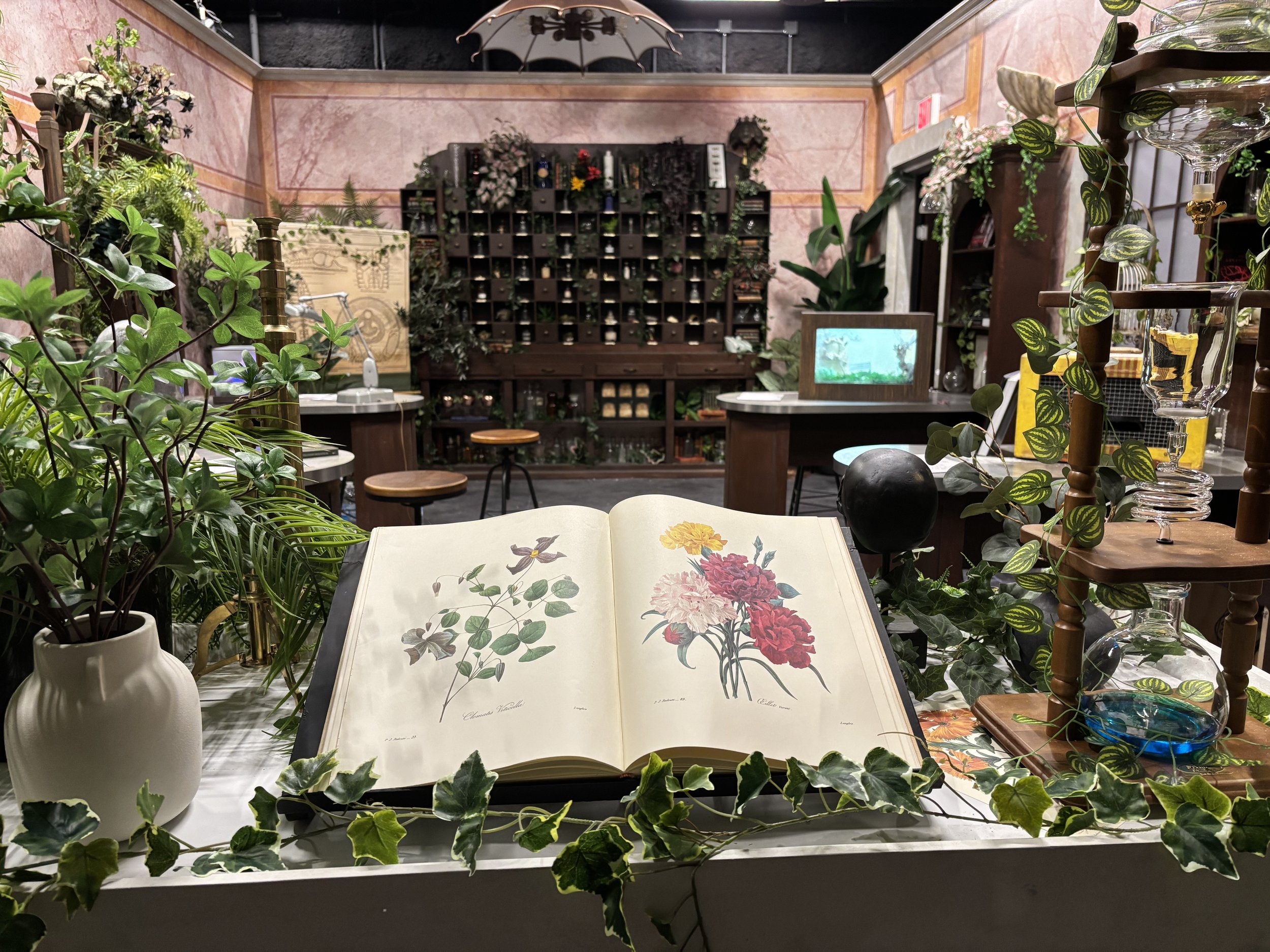 Set Decoration for Netflix House Philadelphia's Wednesday: Eve Of The Outcasts Experience