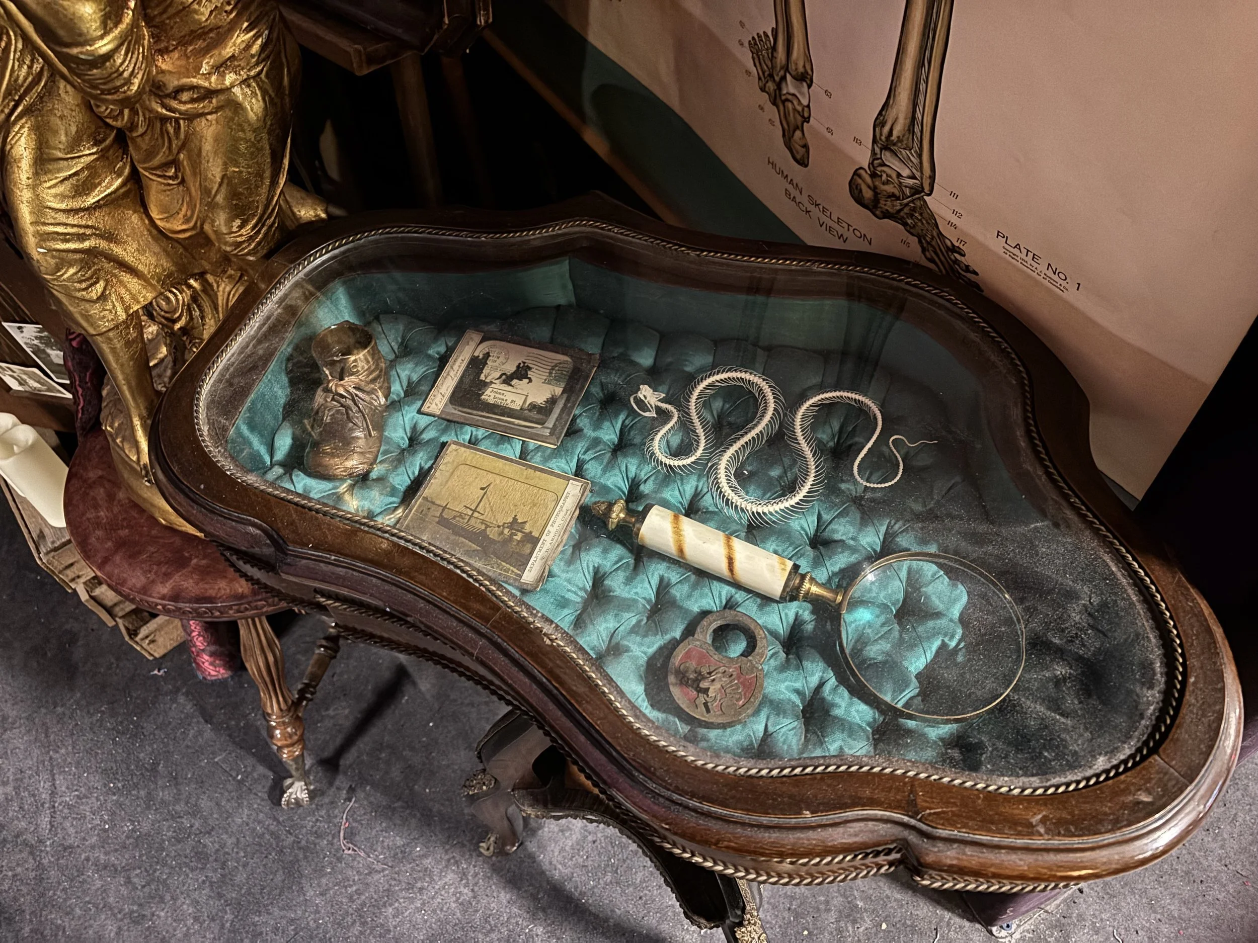 Set Decoration for Netflix House Philadelphia's Wednesday: Eve Of The Outcasts Experience