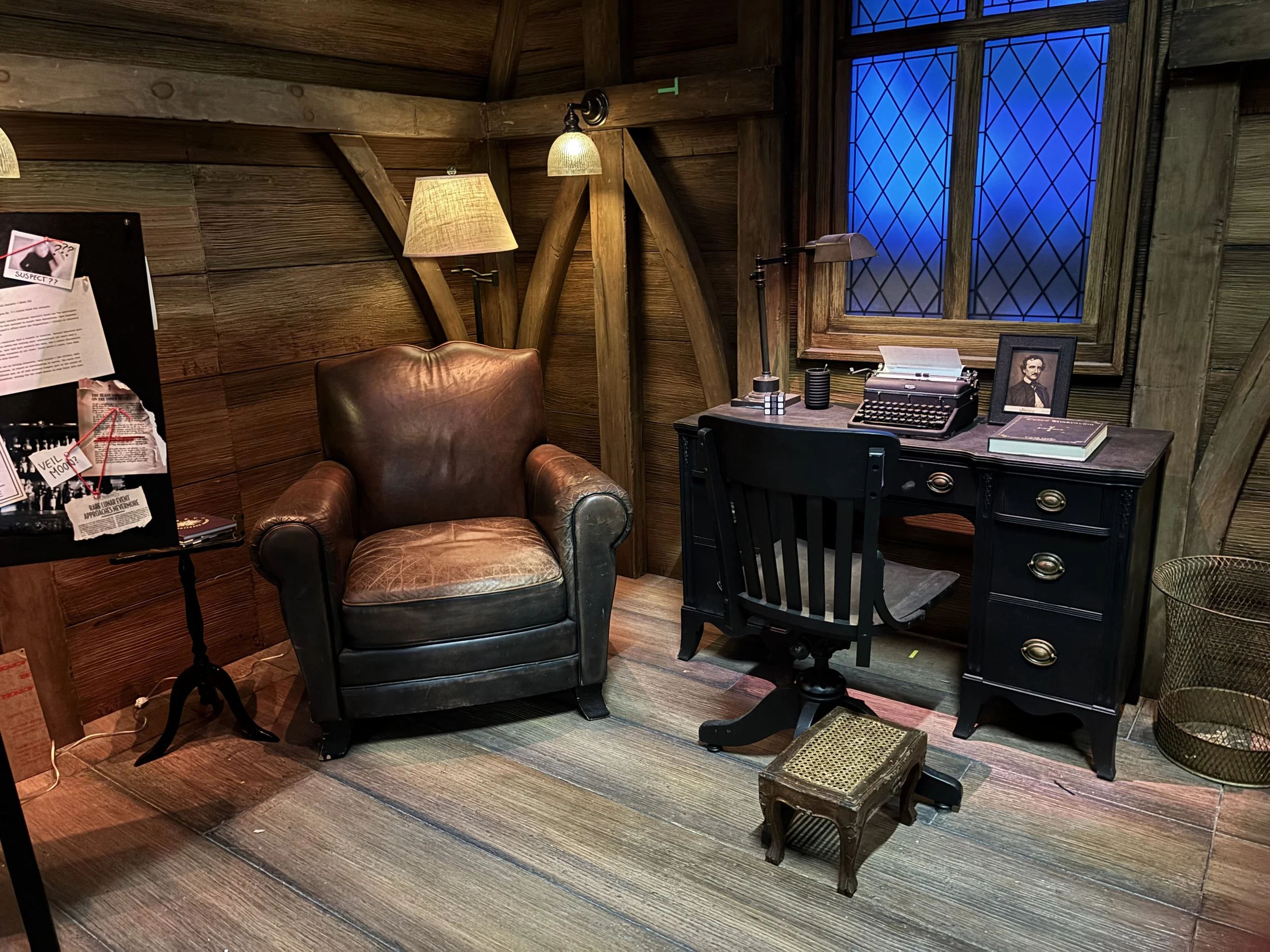 Set Decoration for Netflix House Philadelphia's Wednesday: Eve Of The Outcasts Experience