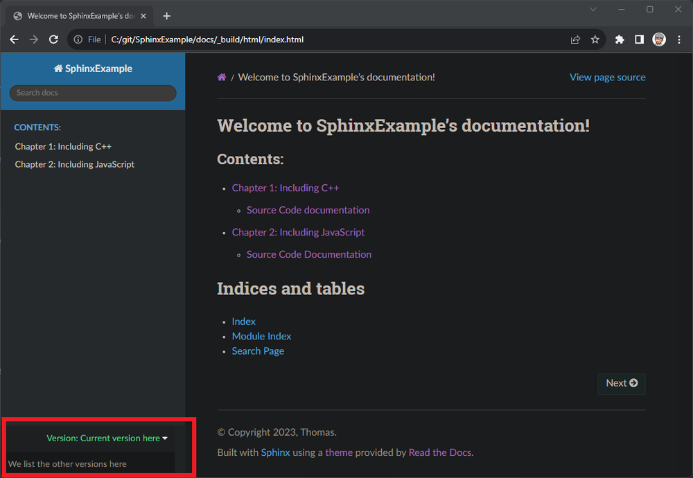 My Sphinx Best Practice Guide for Multi-version Documentation in ...