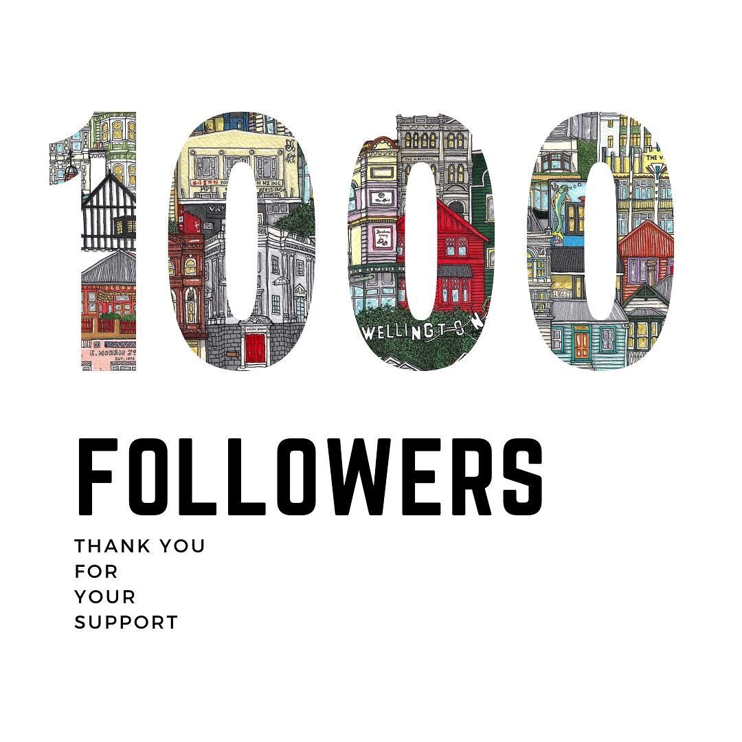 🤩 1000 beautiful followers🤩

It&rsquo;s been a roller coaster 2 years of Brick and Water fun and I just want to thank each and every one of you for sticking around!

Every print on a wall, commission of a home and general love and support is a step