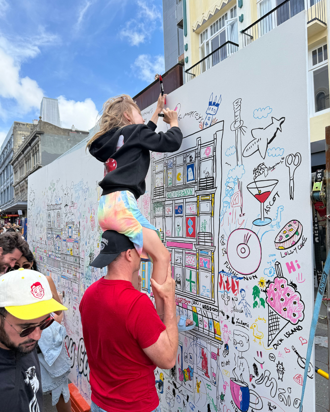 Giant Colouring Walls for Events – Interactive Art Experiences NZ ...