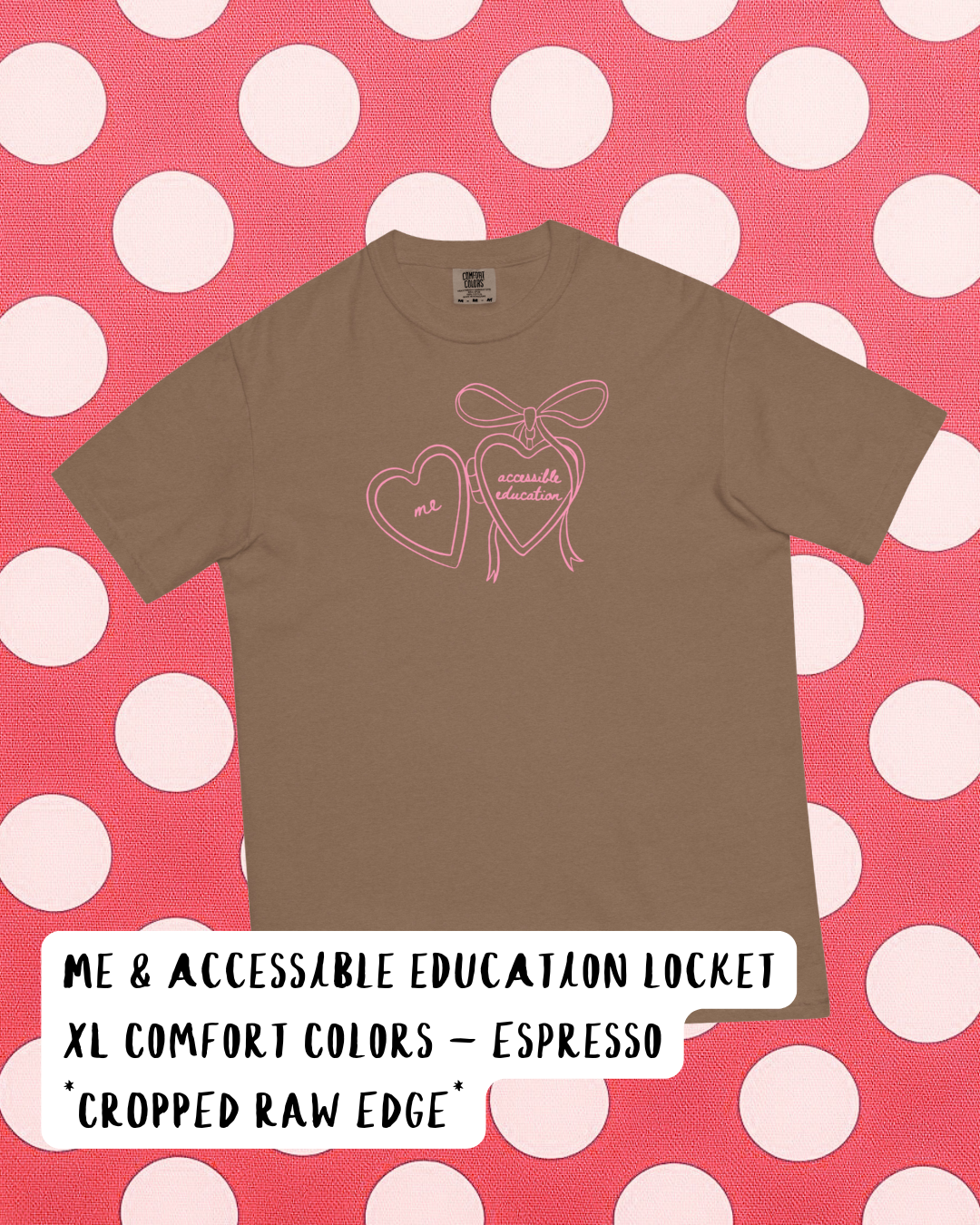 ME & ACCESSIBLE EDUCATION LOCKET (XL - COMFORT COLORS)