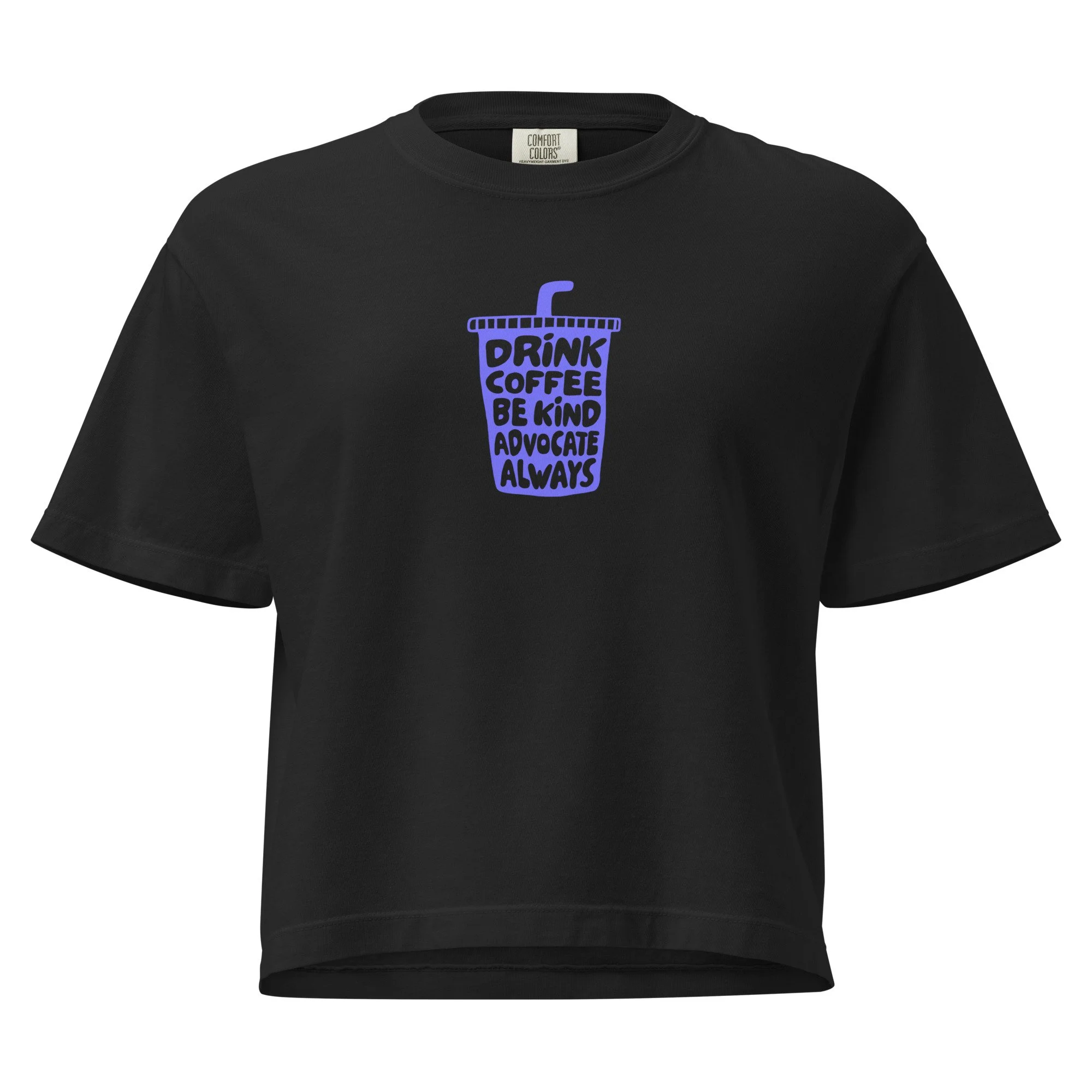 drink coffee! - *boxy* comfort colors