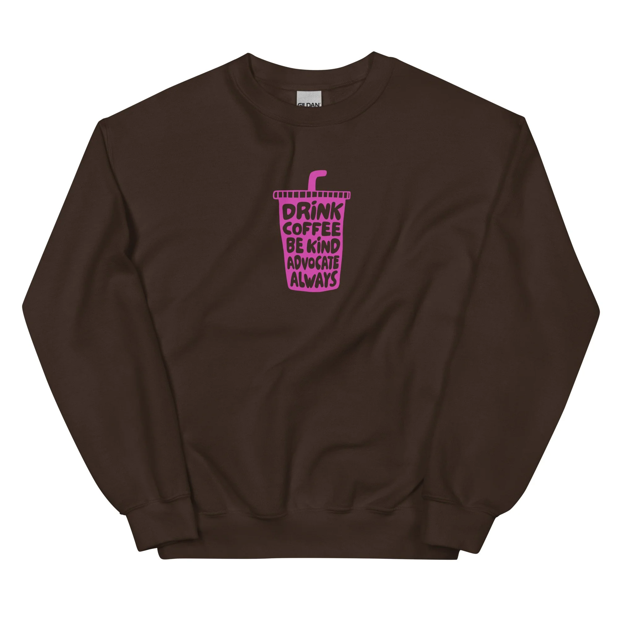 drink coffee! - gildan sweatshirt