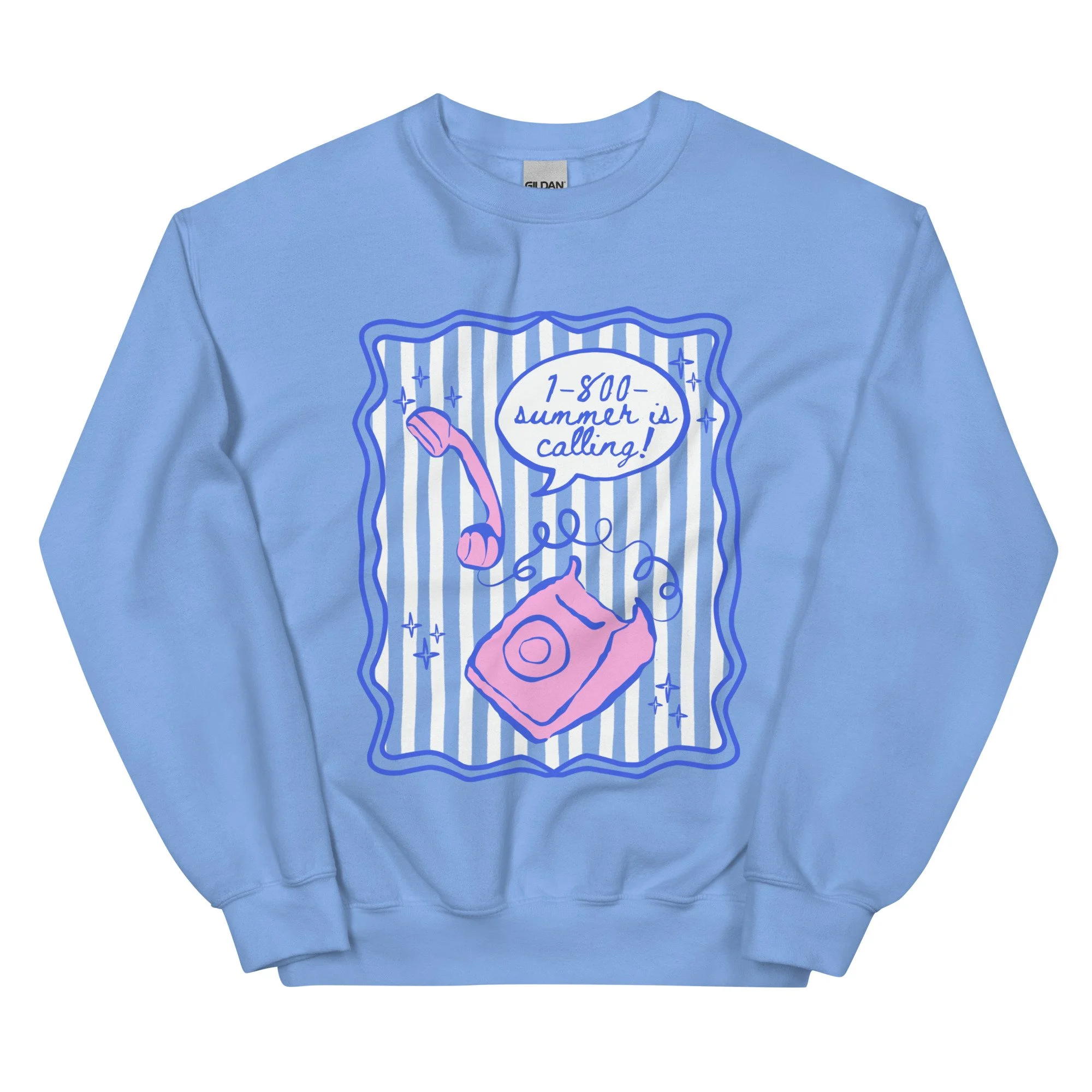 summer is calling! - gildan sweatshirt
