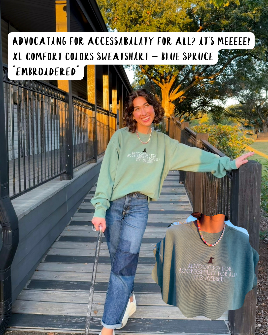 IT'S MEEEE! (XL - COMFORT COLORS SWEATSHIRT)