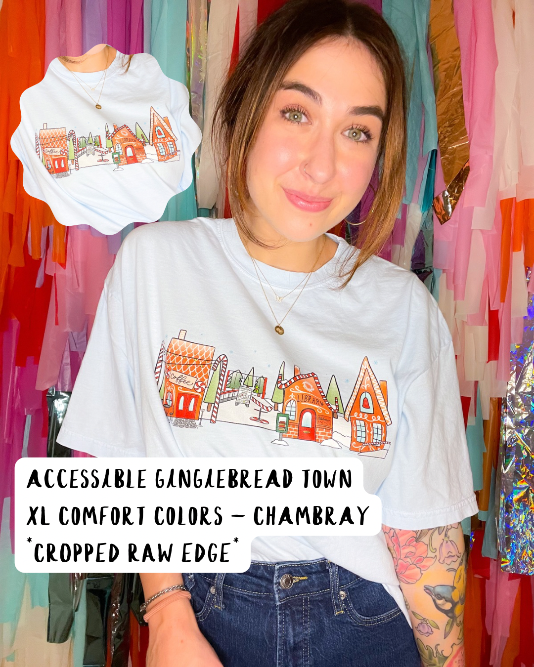 ACCESSIBLE GINGIEBREAD TOWN (XL - COMFORT COLORS)