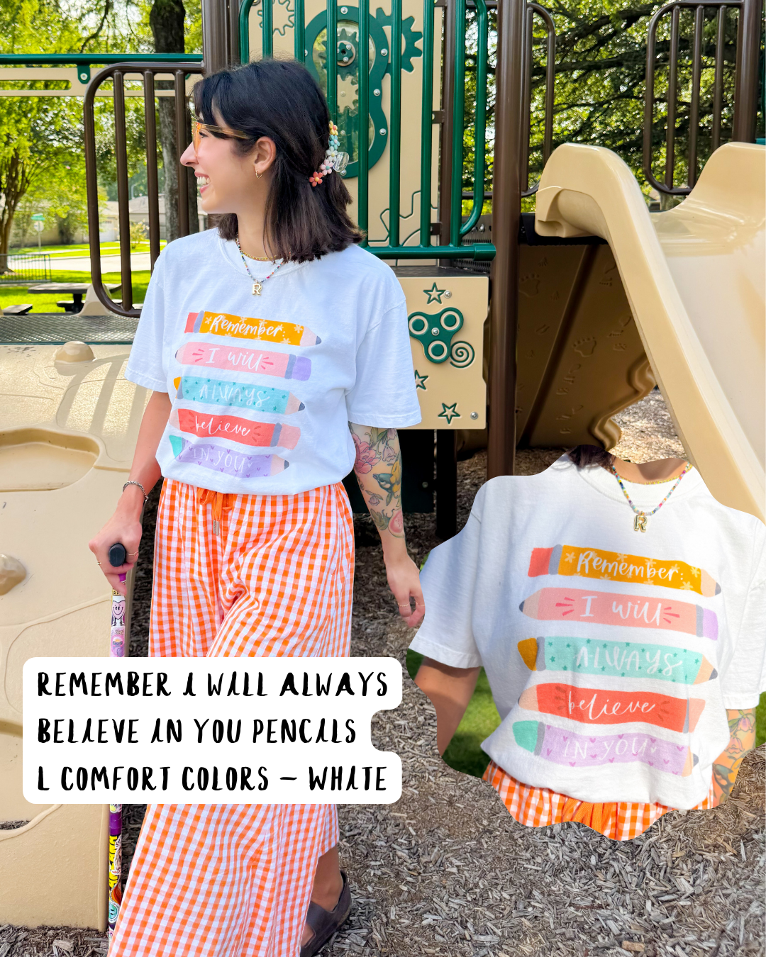 ALWAYS BELIEVE IN YOU PENCILS (L - COMFORT COLORS)