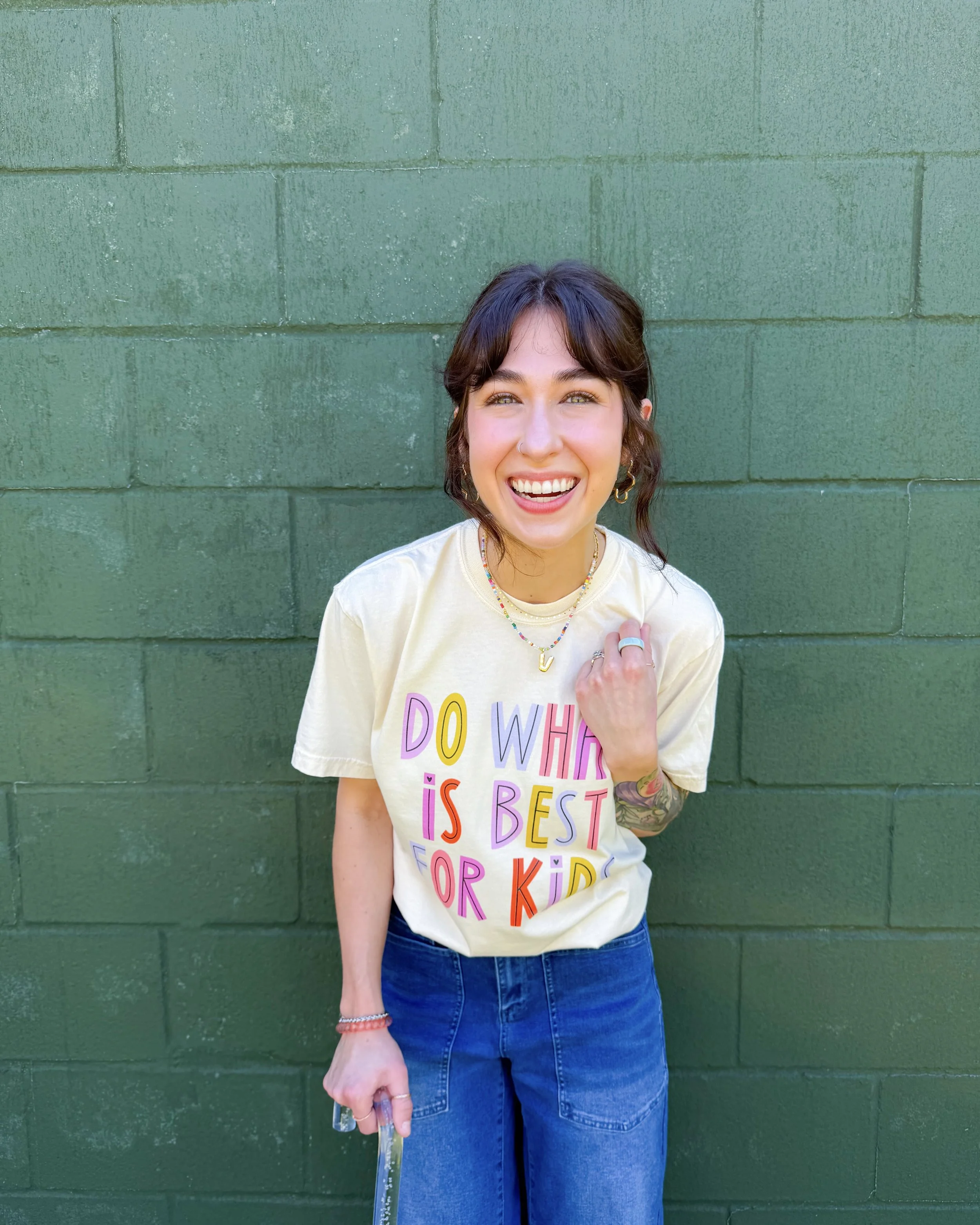 do what is best for kids! - comfort colors