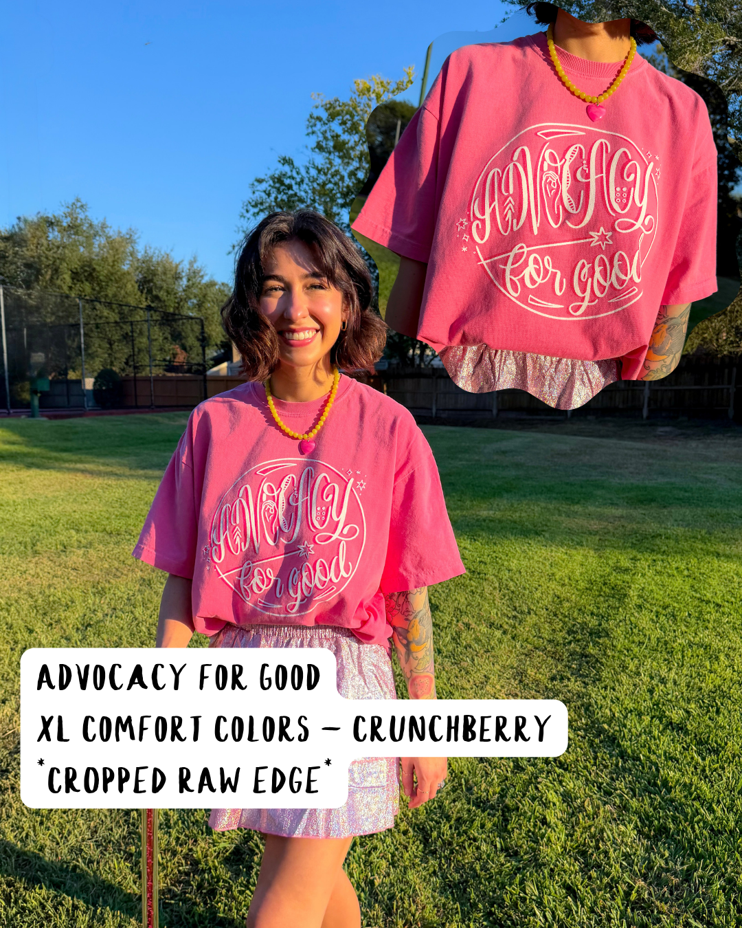 ADVOCACY FOR GOOD (XL - COMFORT COLORS)