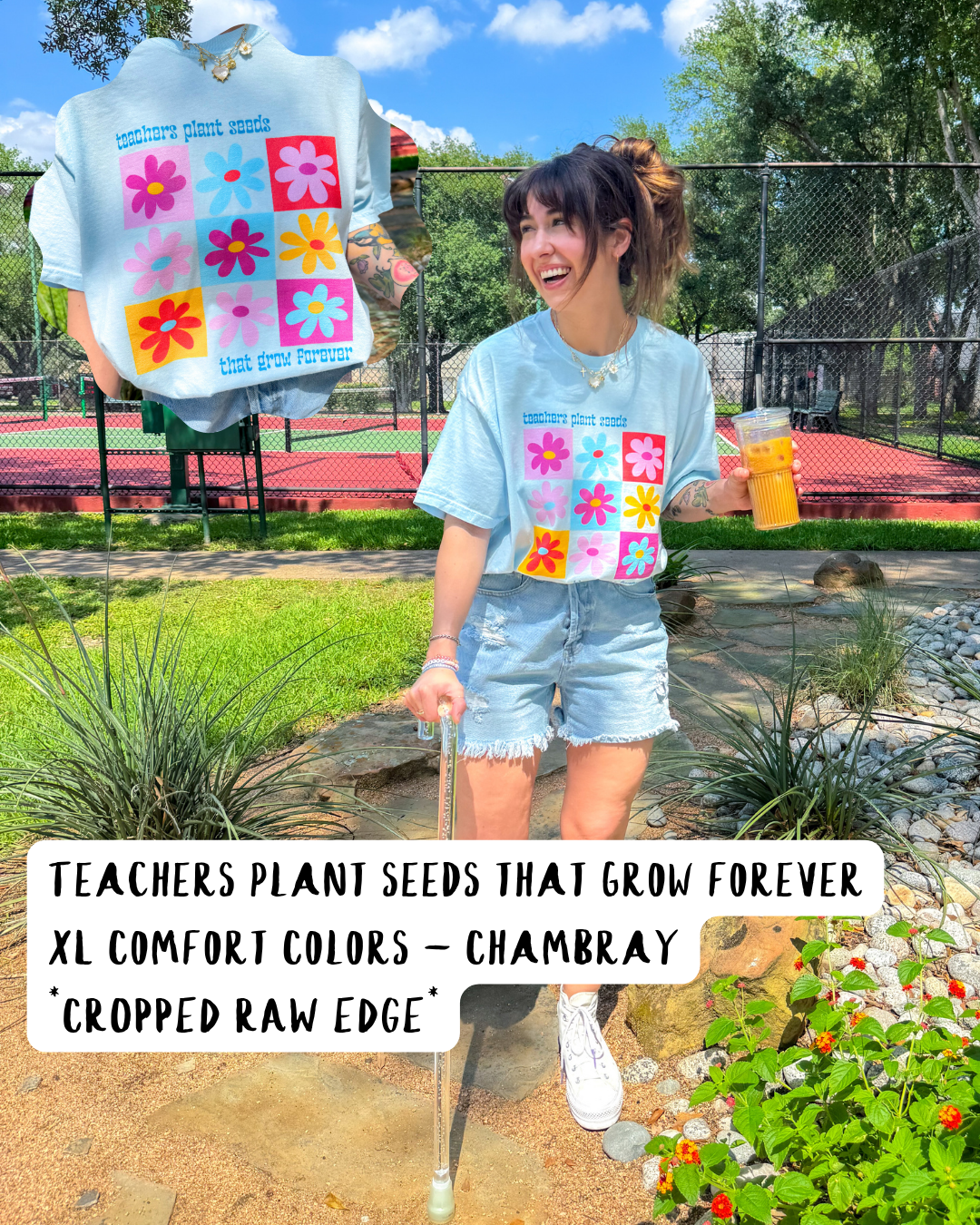 TEACHERS PLANT SEEDS (XL - COMFORT COLORS)