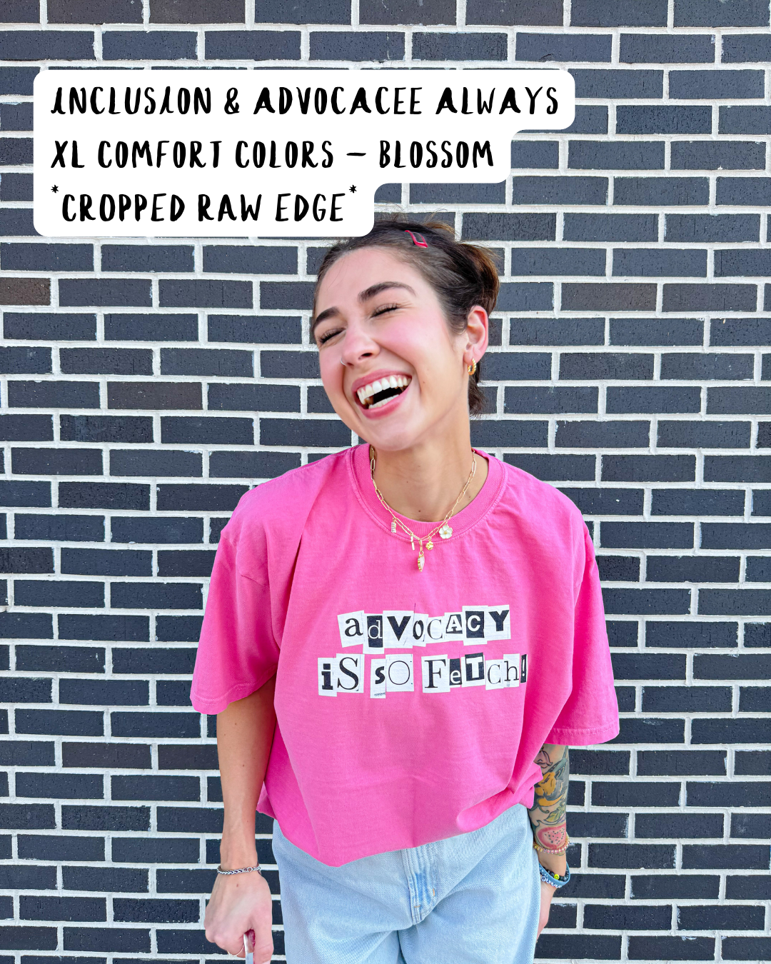advocacy is so fetch! (XL - comfort colors)