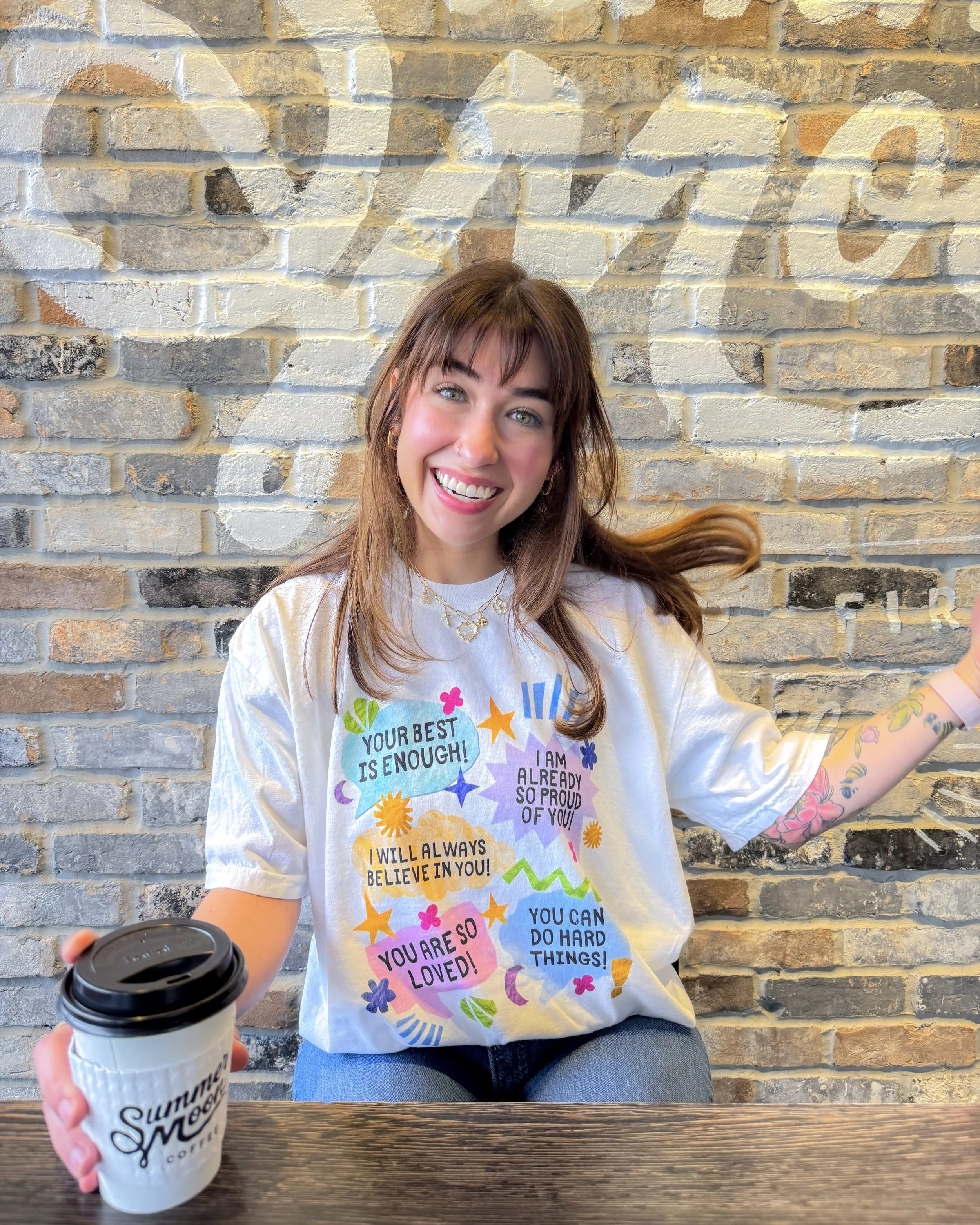 test day affirmations! - comfort colors