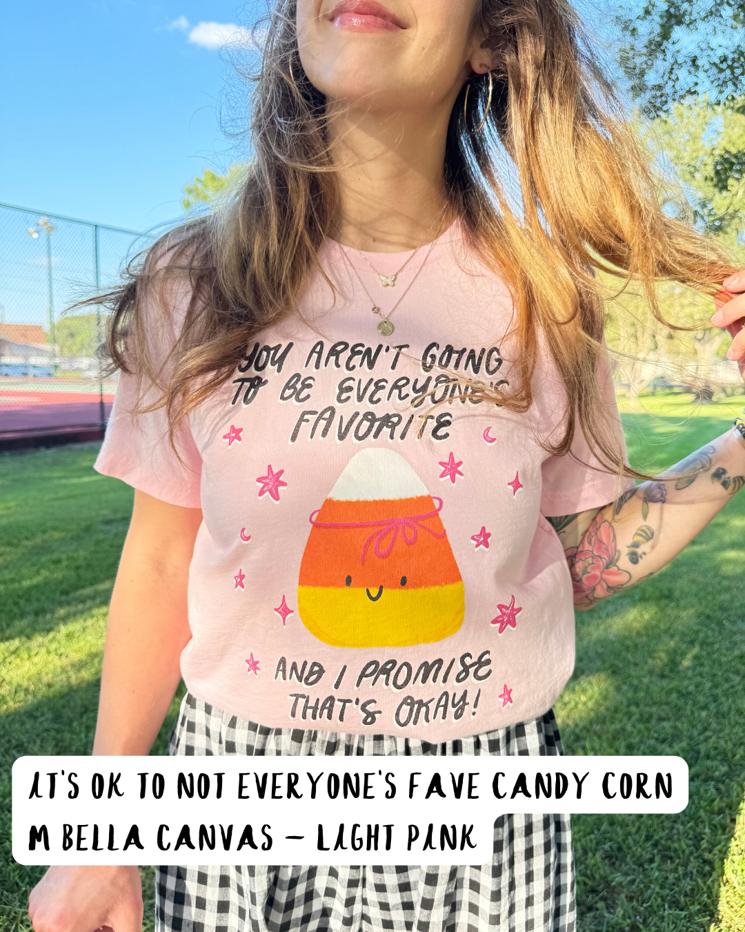CUTIE CANDY CORN (M - BELLA CANVAS)