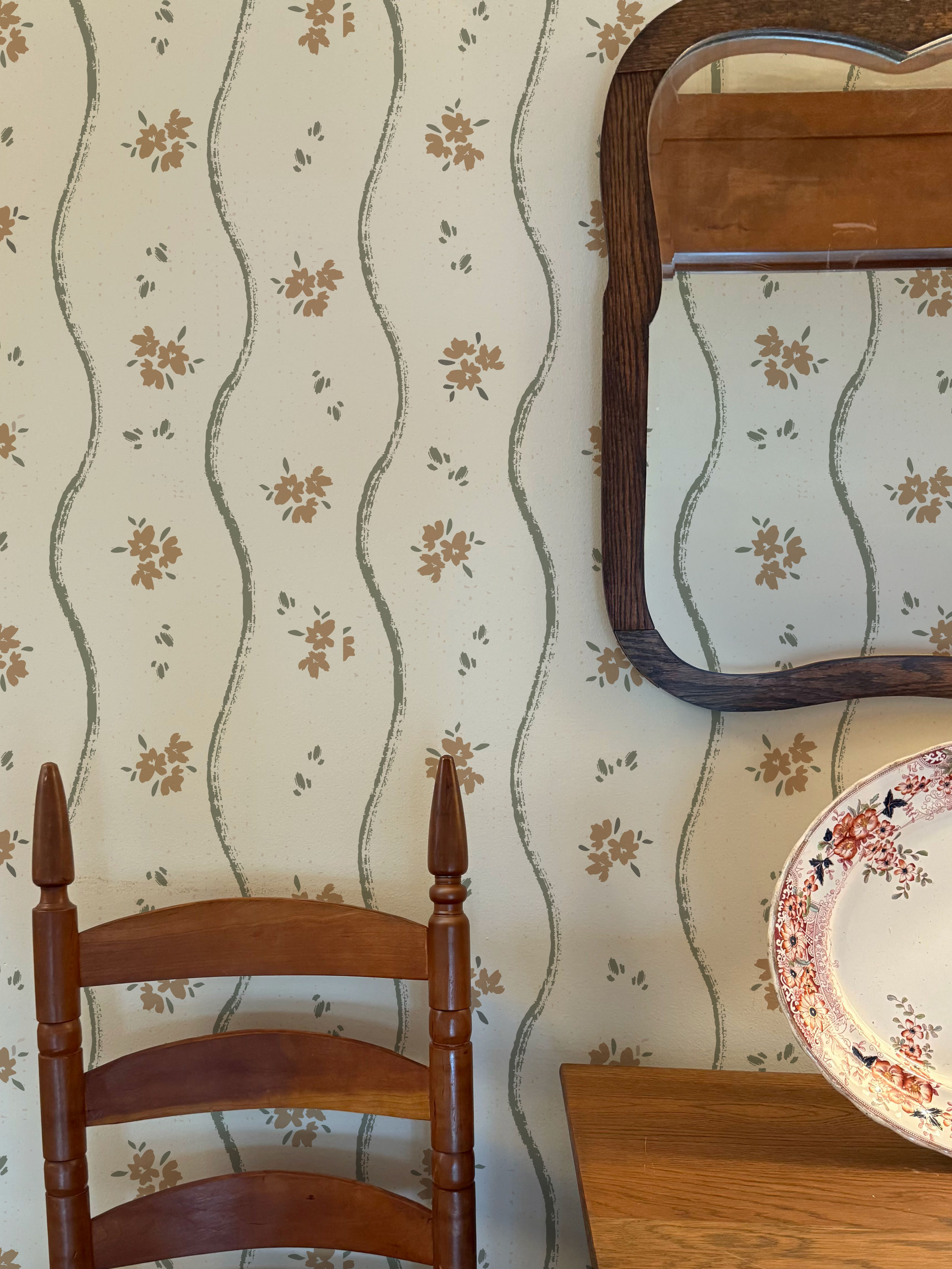 wall mockup chair with table in hallway- wavy light.png