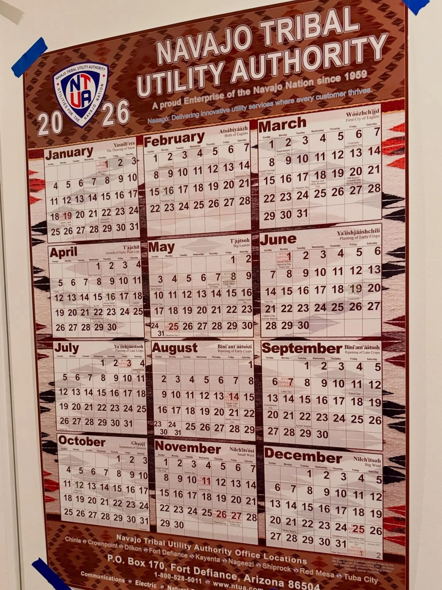 They are just ready for 2026. 😁
One thing the  newly corrected NTUA calendar teaches us&hellip;every little thing can be corrected. 🙌🏽
Bring it on.
