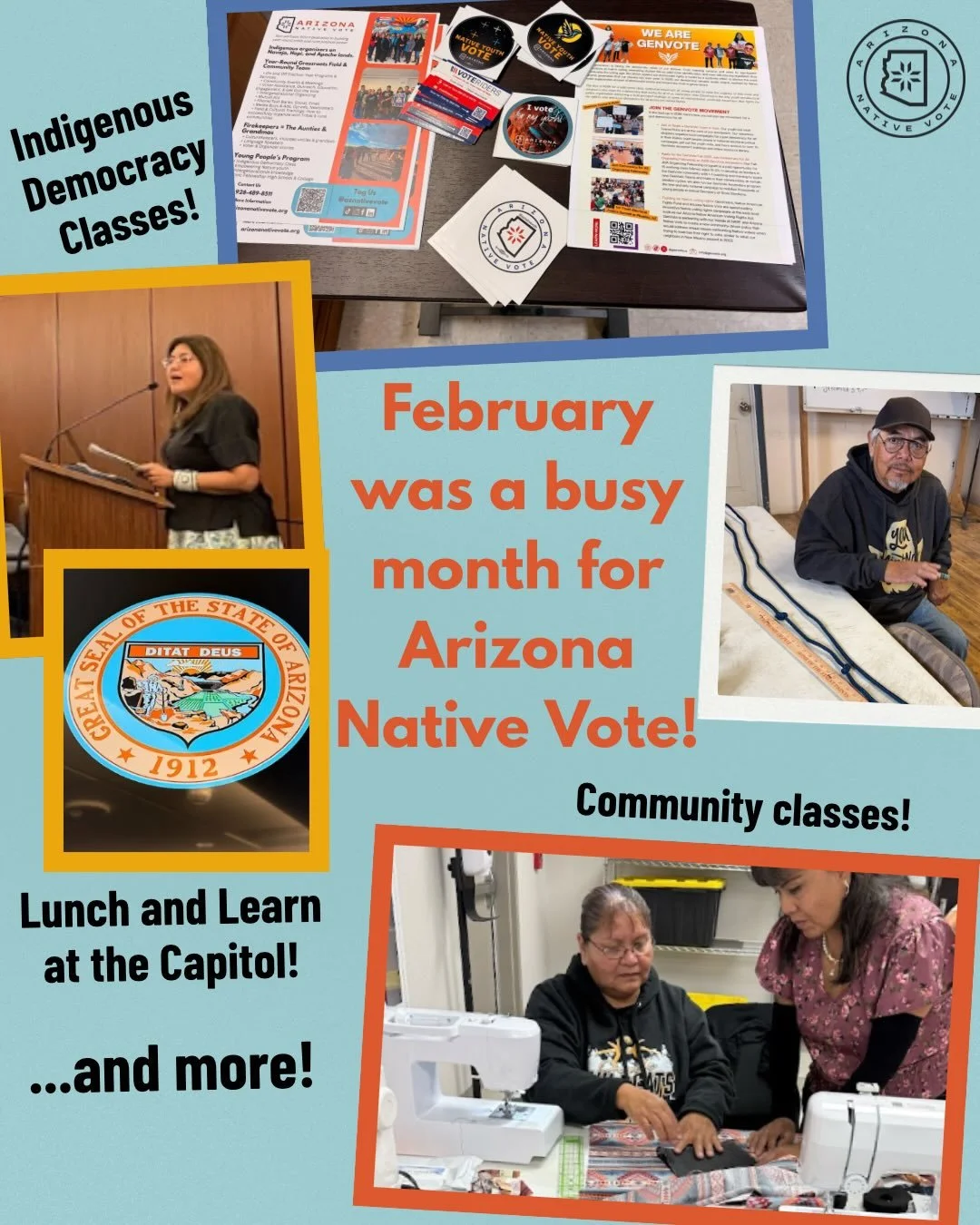 Our team bringing their love, light, and strategy to our communities. Join us! 

🫶🏽raise public awareness of the issues
💃🏻organize and train 
🕸️build bridges 
🌱protect and defend our right to vote and government of the people