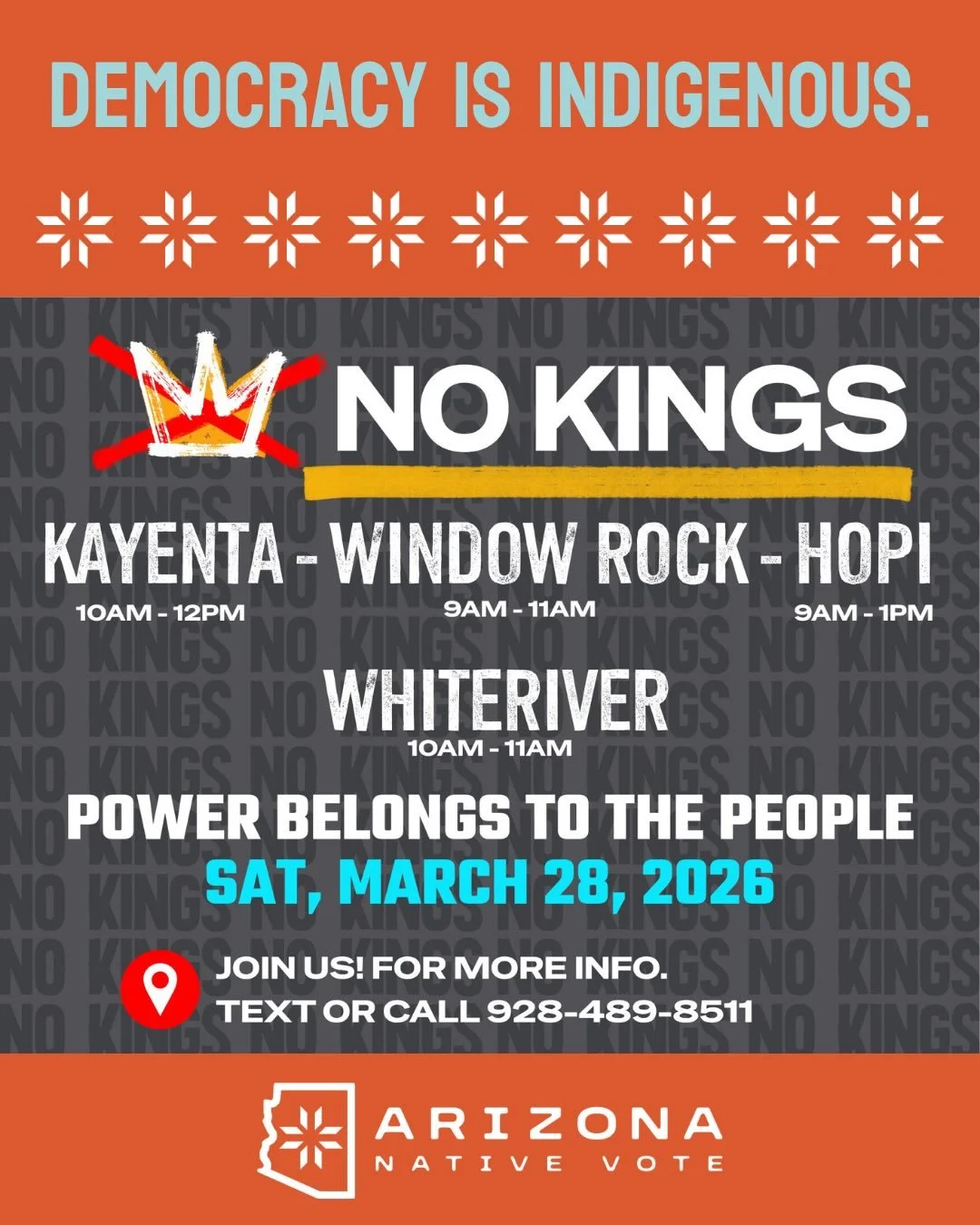 We&rsquo;re coming together Sat., March 28 to make it clear that power still belongs to the people. 

Across the country, communities are coming together to hold elected leaders accountable. We need to remind leaders that being a true leader means se