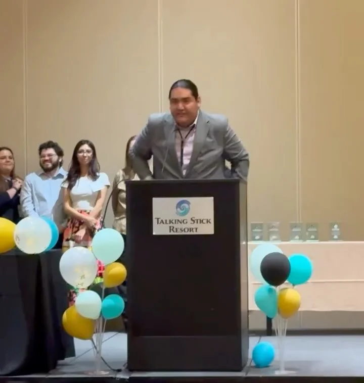 Congratulations Damon Clark on your election as the President of the National Native American Law Students Association! Great speech. Thinking collectively and moving together. 

This is a great start to a brilliant future and we know you&rsquo;ll al