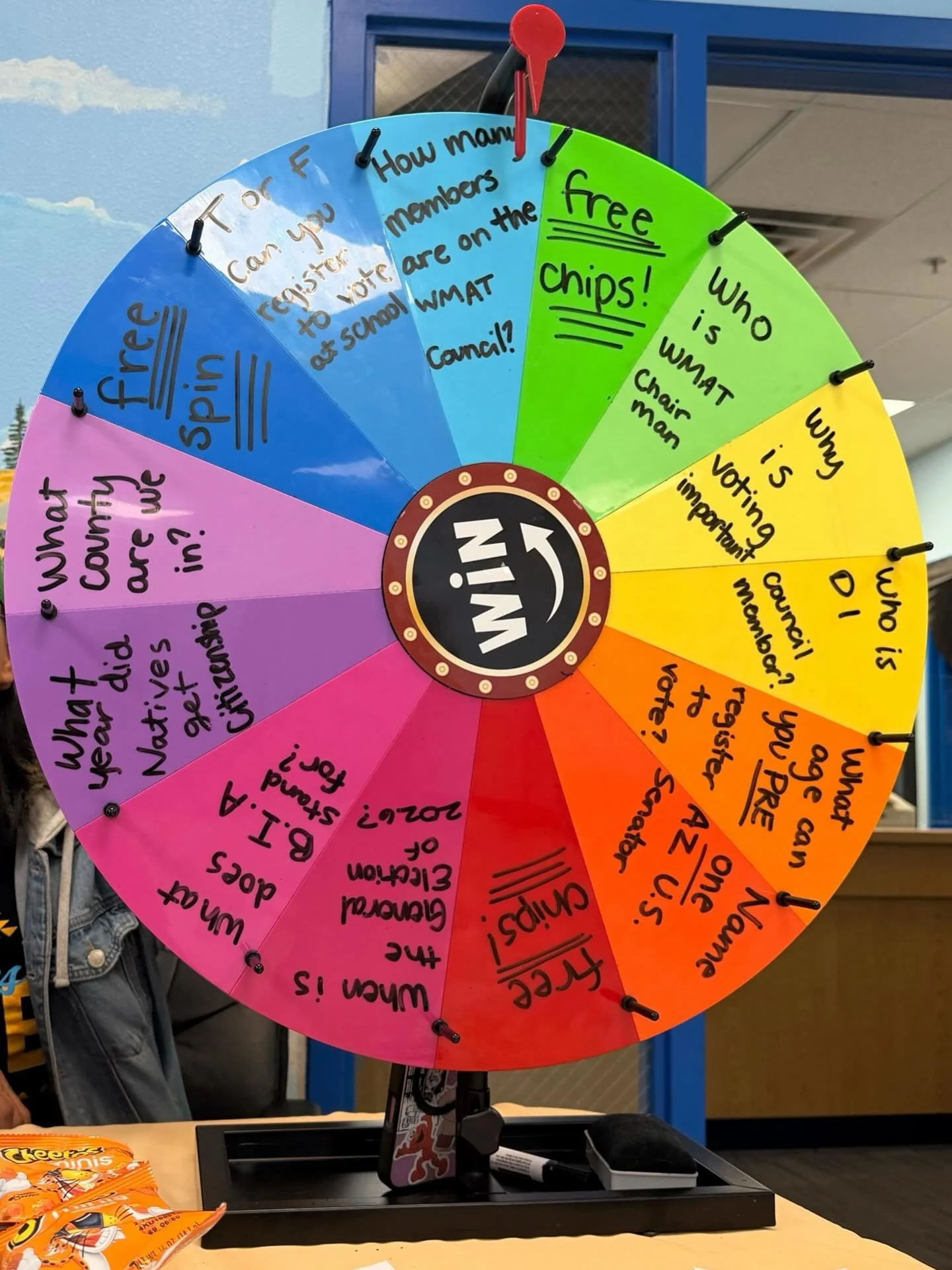 &ldquo;I&rsquo;m so happy 12 high school seniors from White Mountain Apache registered to vote! 🗳️I along with my colleagues have been connecting with community and teaching our Indigenous Democracy Classes (IDC). 🪶They&rsquo;ve been learning about