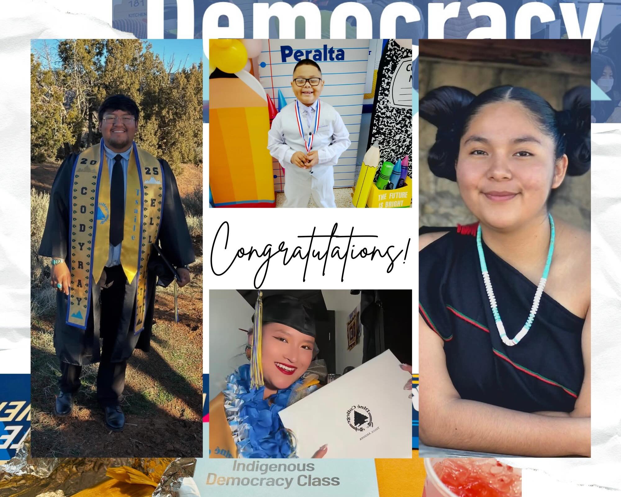 🪶Congratulations graduates! You have a bright future ahead. May this be the first of many proud, successful moments in your life. You are our greatest asset. 🎓High school and college grads, remember what you learned in our Indigenous Democracy Clas