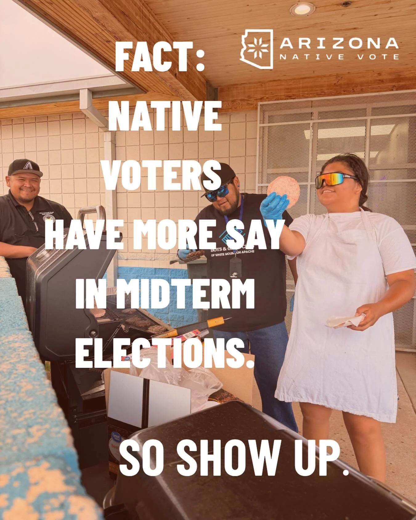 WHEN NATIVE VOTERS do show up for the Midterms our communities can have a lot of say.

Data has shown that across the country, voter turnout decreases in the Midterms. This means a lot of folks may skip this election and maybe they vote in the presid