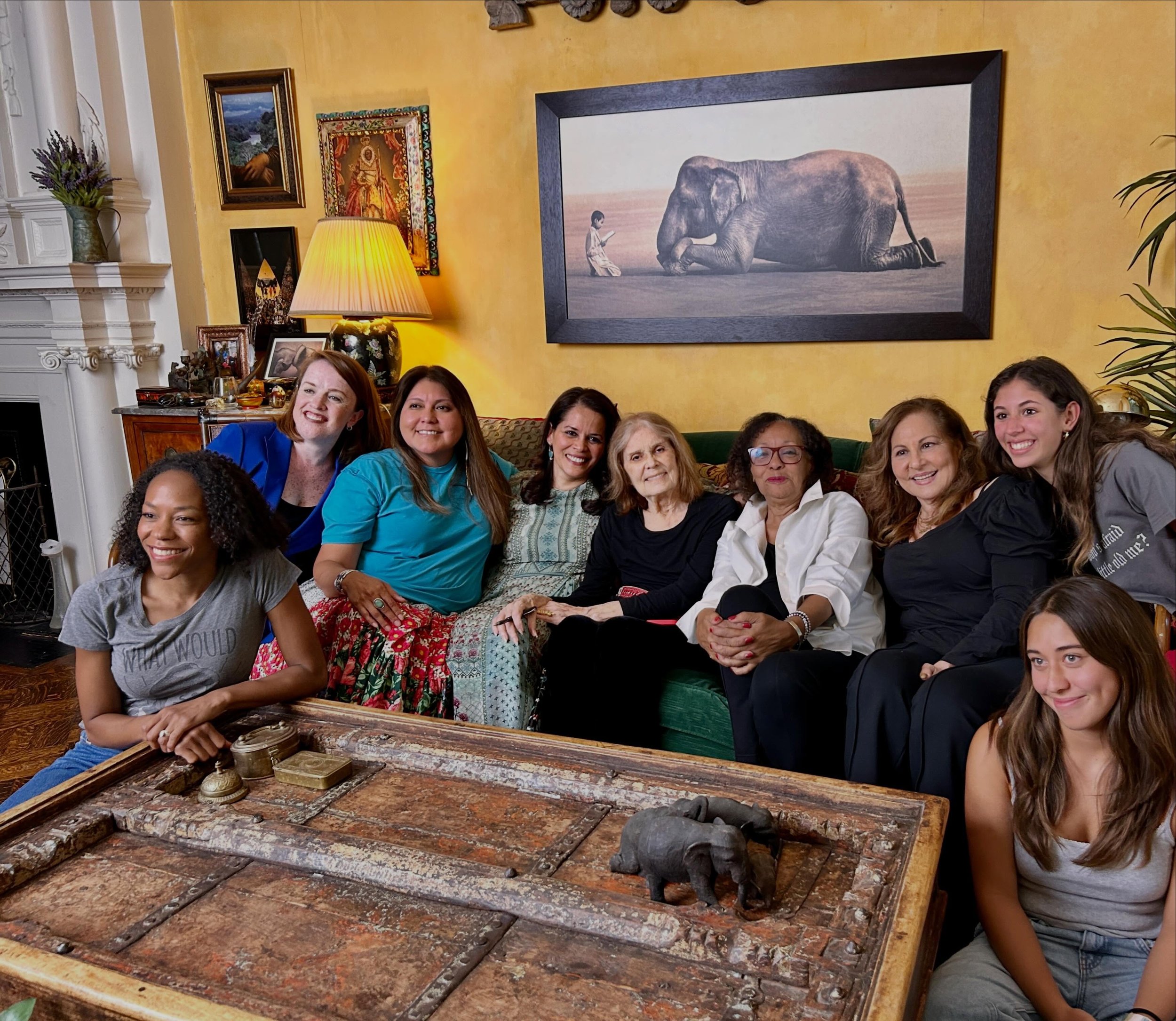 &ldquo;Use your voice and vote.&rdquo; - Gloria Steinem 
Thank you Gloria.
In 2023 and 2024, our executive director Jaynie Parrish had the opportunity to visit with the legendary Gloria Steinem and an incredible circle of women in New York. They came