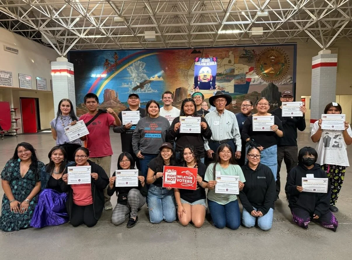 🪶Happy Indigenous Peoples Day! 🙌🏽 It&rsquo;s about the people. Our team has been visiting and working along side community members, relatives, and partners all year long because we believe so deeply in the legacy of our people. 

Join us this Indi