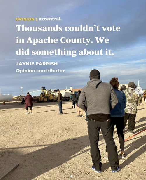 Apache County Native voters advocate for reform — Arizona Native Vote