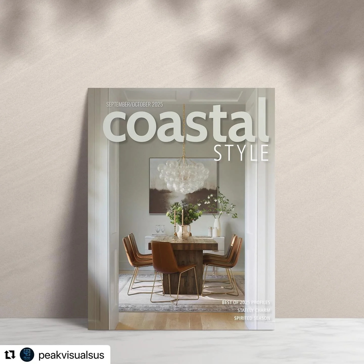 #Repost @peakvisualsus
・・・
Beautiful Cover Feature in the latest issue of @coastalstylemag of this Studio McGee inspired home in Annapolis 
Photographed for @speightcookstudioarchitects @muellerhomesinc 
Styled by @kristenalcorta 

#editorialphotogra