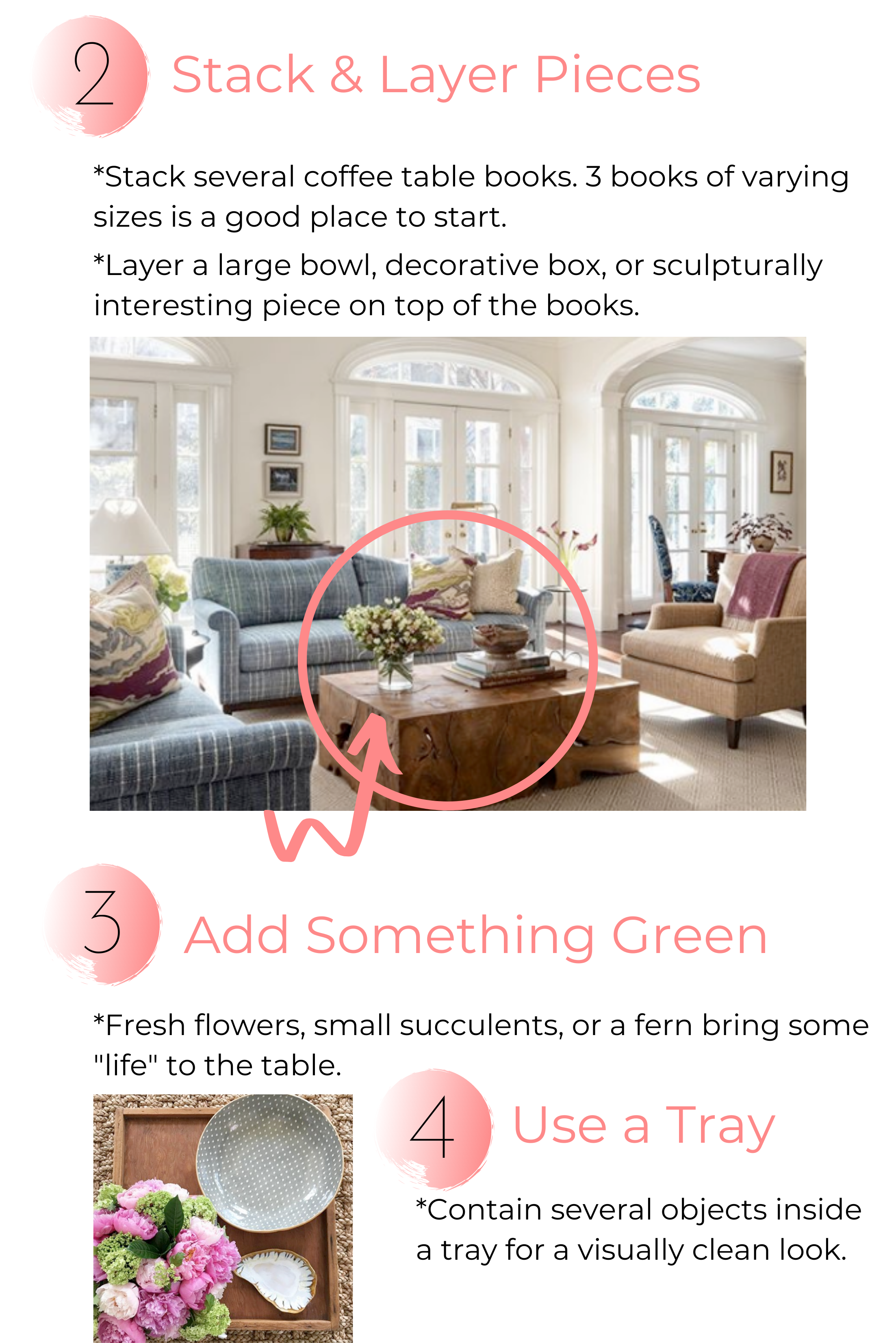 Coffee Table Styling — Kristen Alcorta Interiors