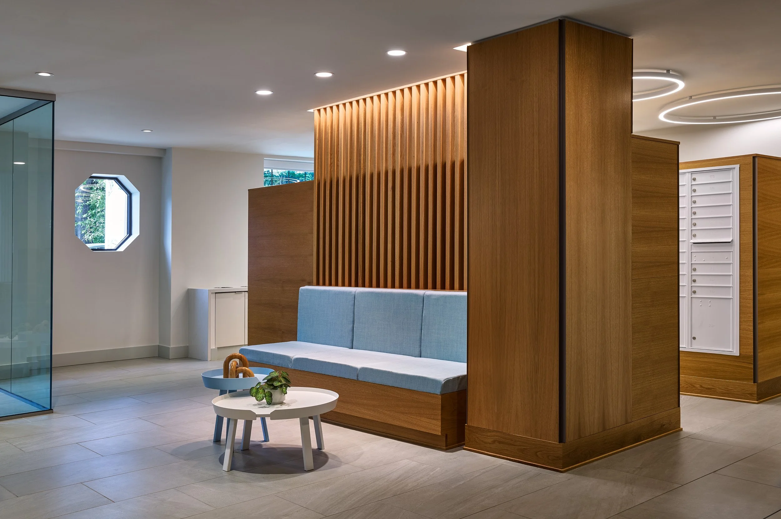 Mail Room and Lobby Condo