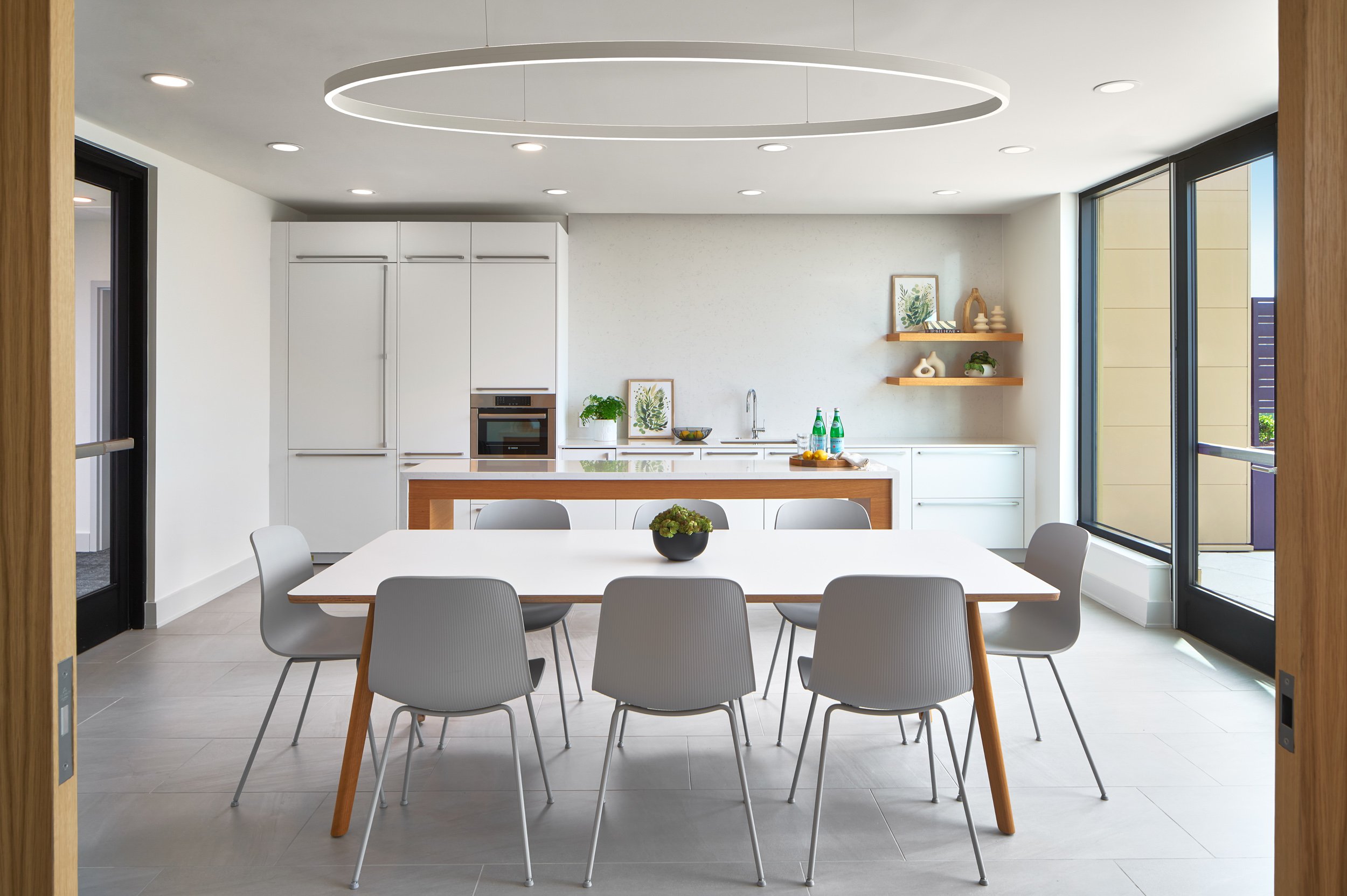 Common Area Kitchen in Condo Building