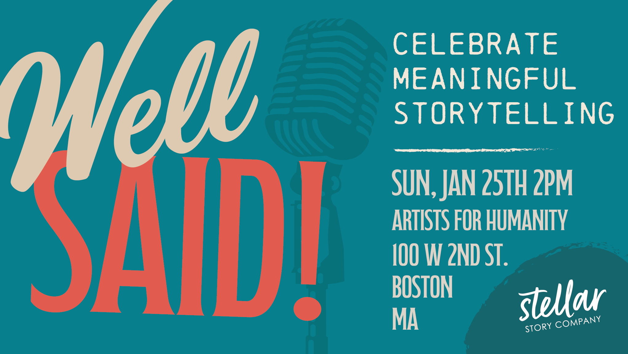 Well Said! Celebrate Meaningful Storytelling