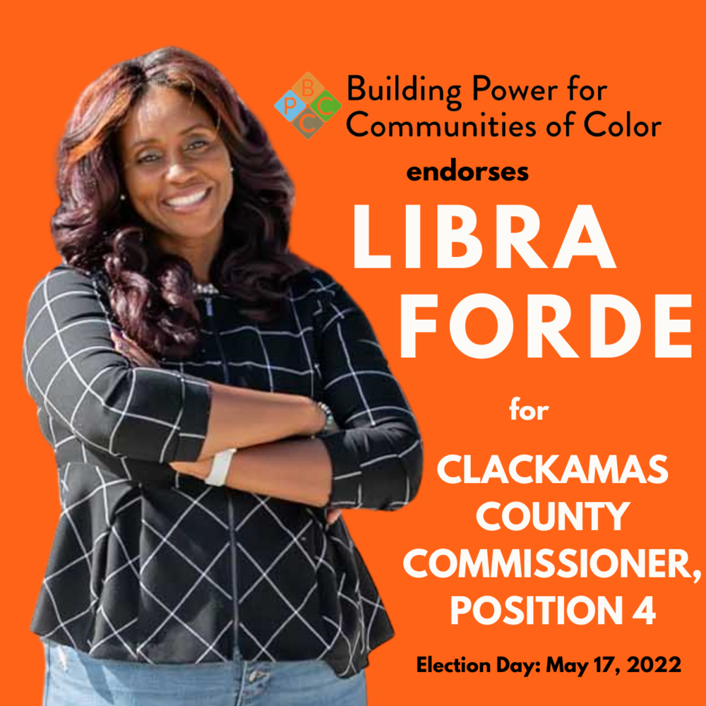 Libra Forde for Clackamas County, Position 4
