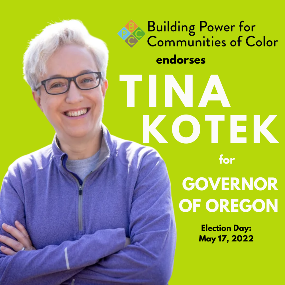 Tina Kotek for Oregon Governor