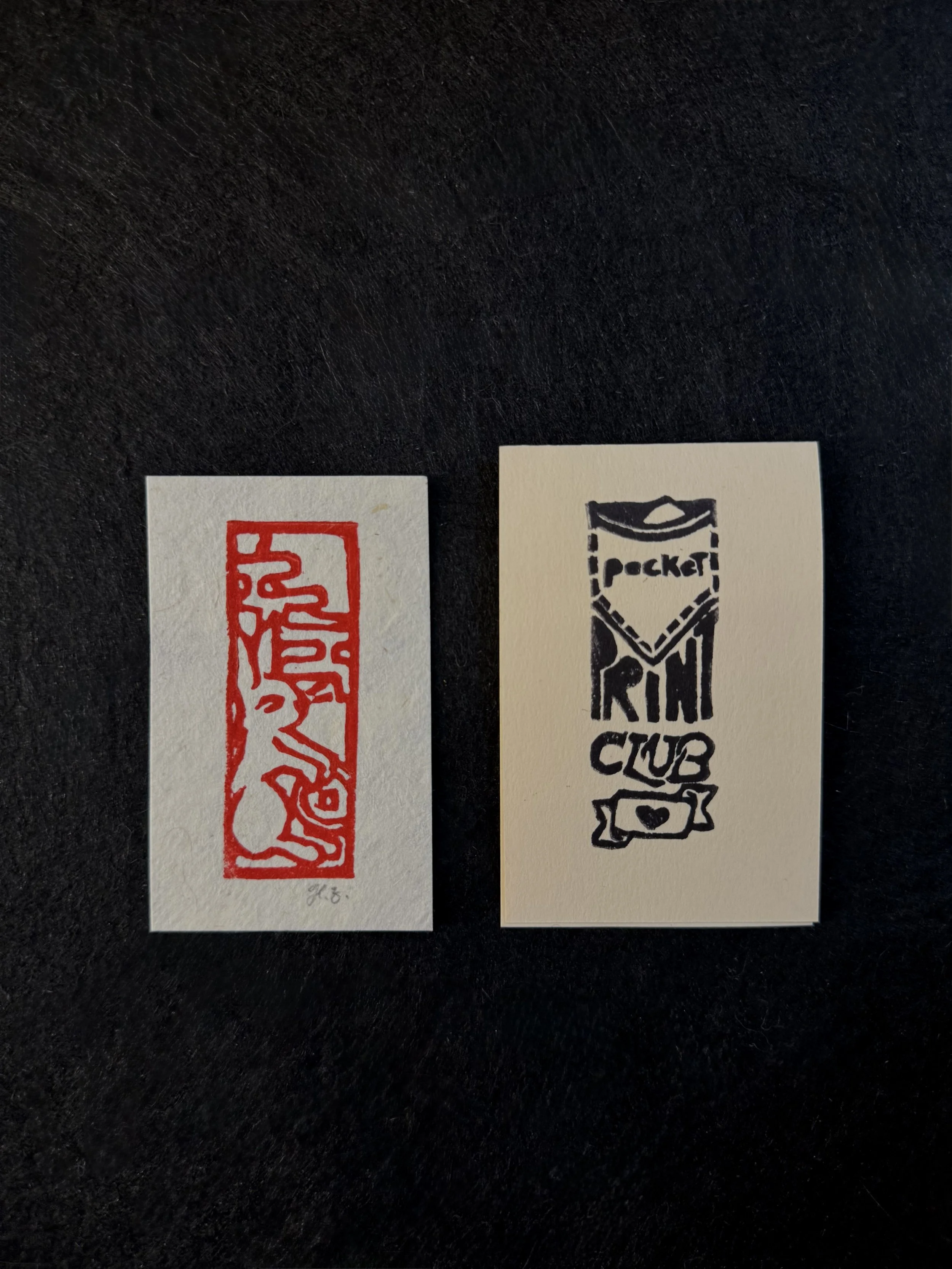 Lucky Rabbit Pocket Print