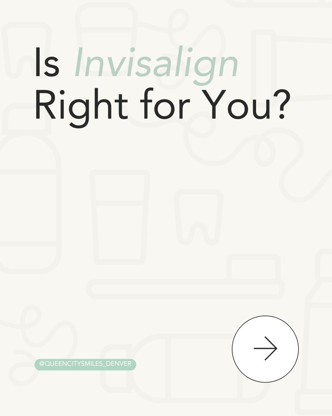 If you&rsquo;ve been wondering whether Invisalign is your smile&rsquo;s next smart move, here&rsquo;s the truth&hellip; it probably is. 👀
It all comes down to your goals and your lifestyle.

Clear aligners are perfect for professionals, brides, crea