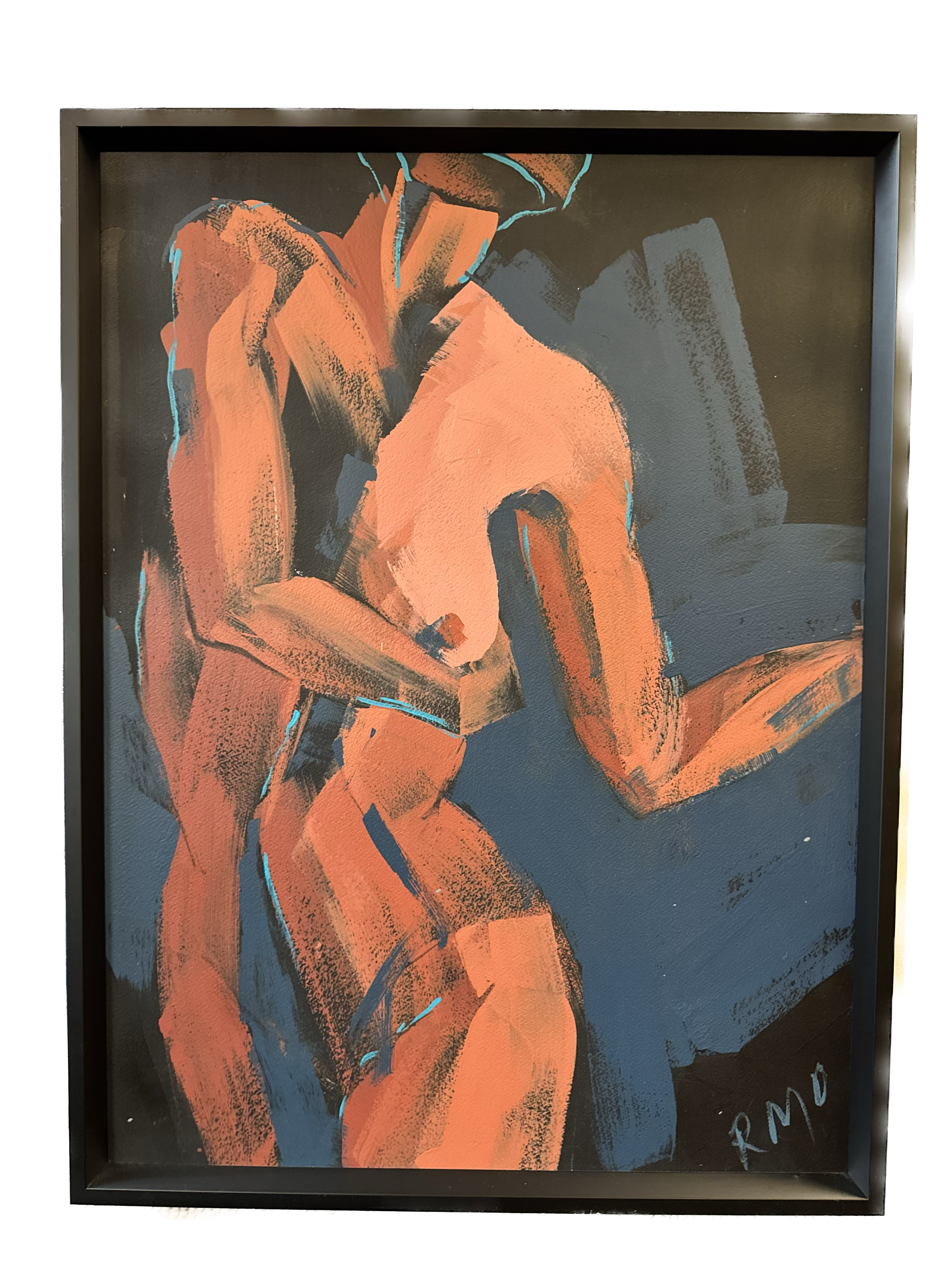 Mackey 2    acrylic on paper    sold