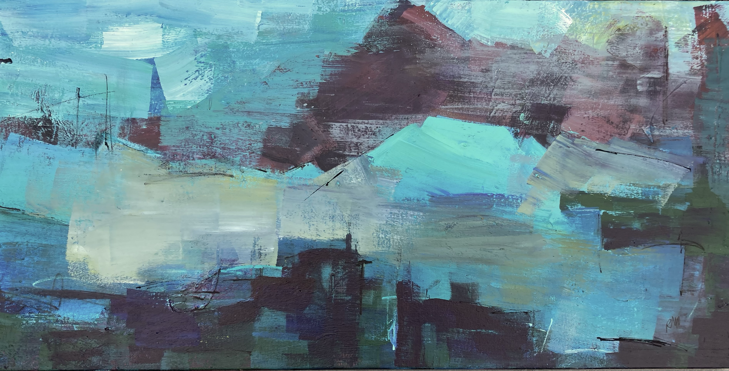 BelView    acrylic on canvas      
