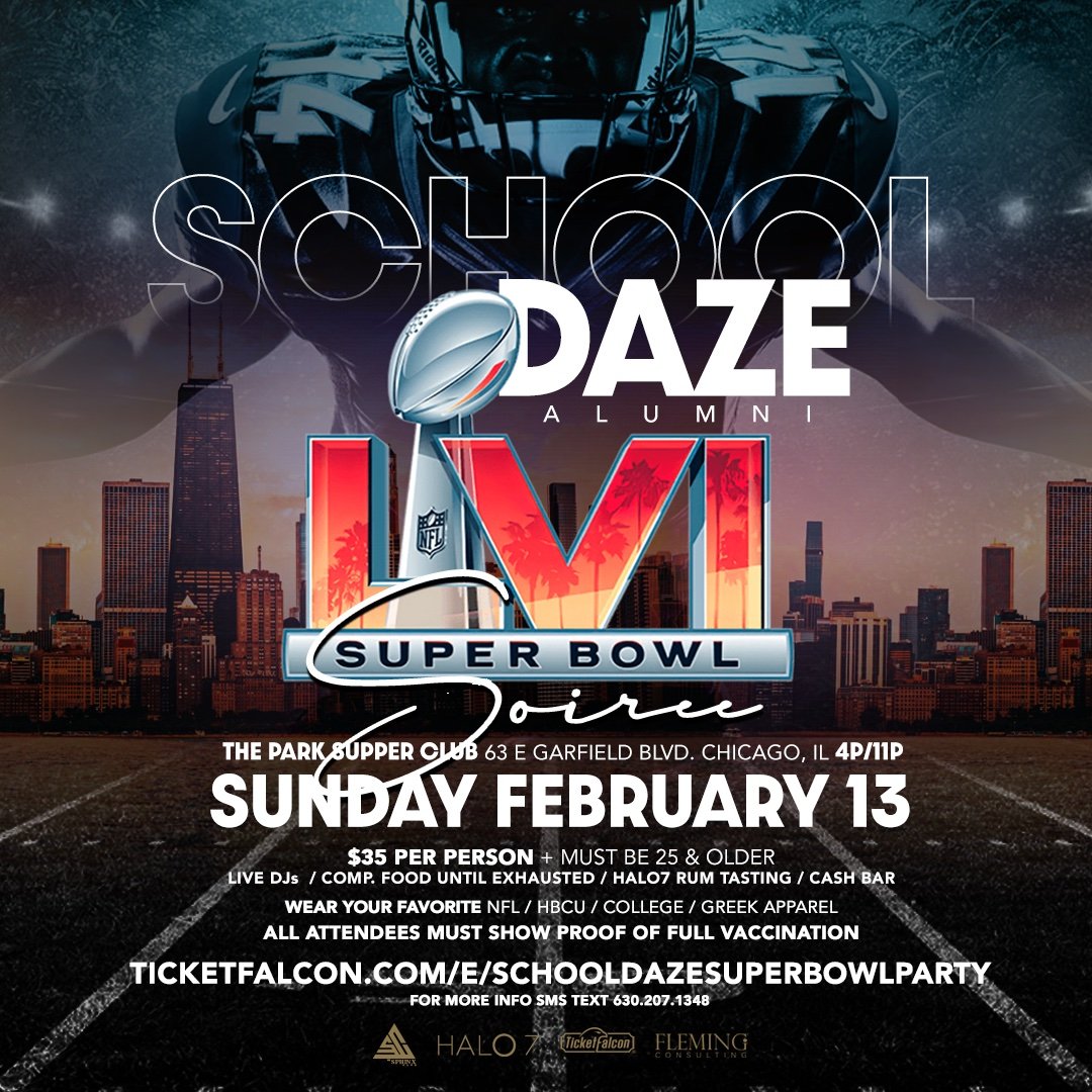 2022 School Daze Alumni Super Bowl Soiree