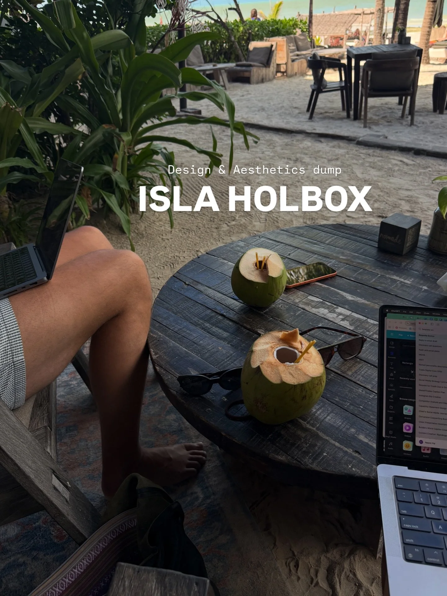 Isla holbox through a designers eye 👀 
Wherever I travel I see to collect inspiration from quite literally everything and anything 🩵