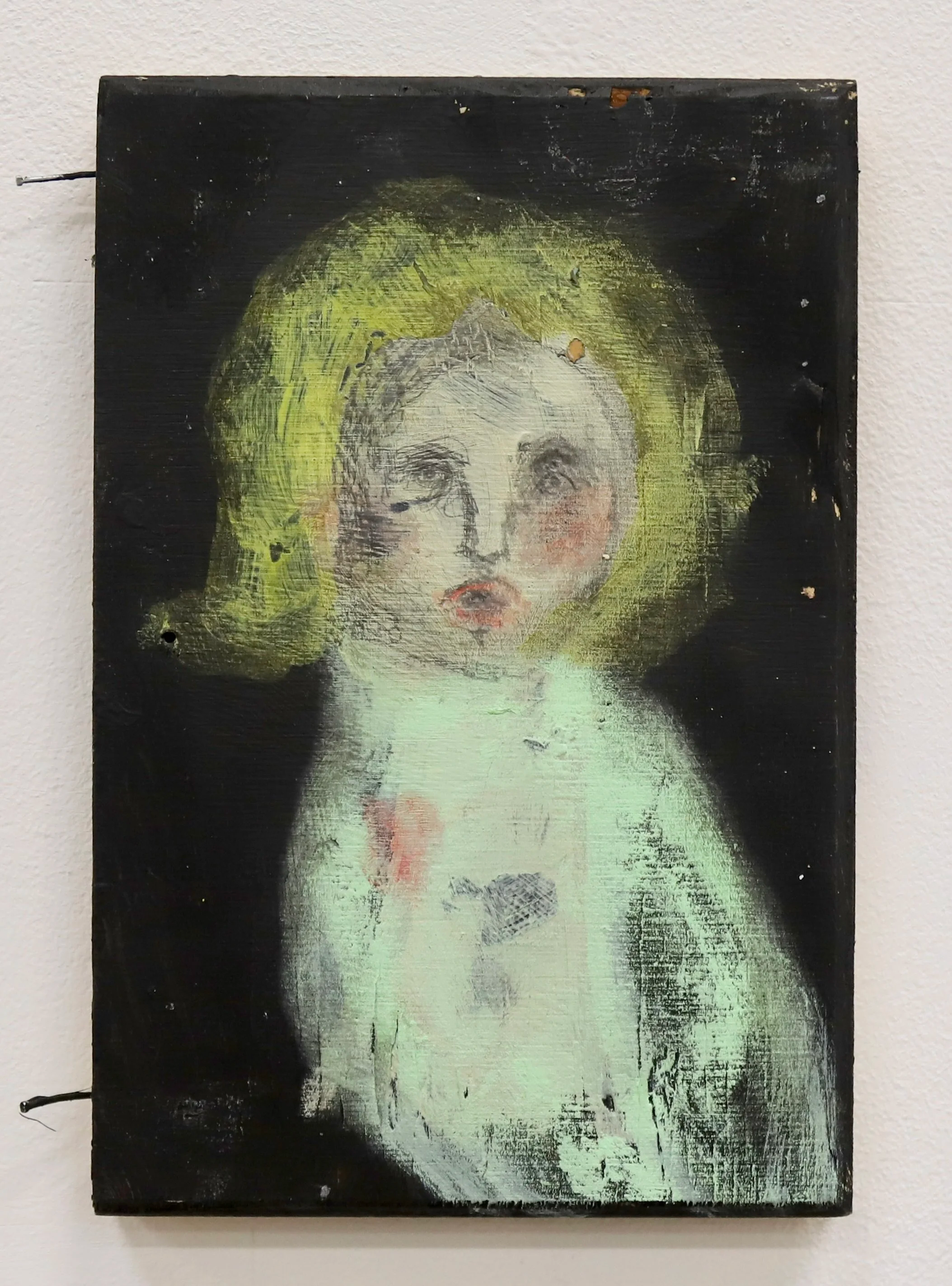 Lottie, 2025

- House paint on wood
- 8 x 5 in. (20.32 x 12.7 cm.)