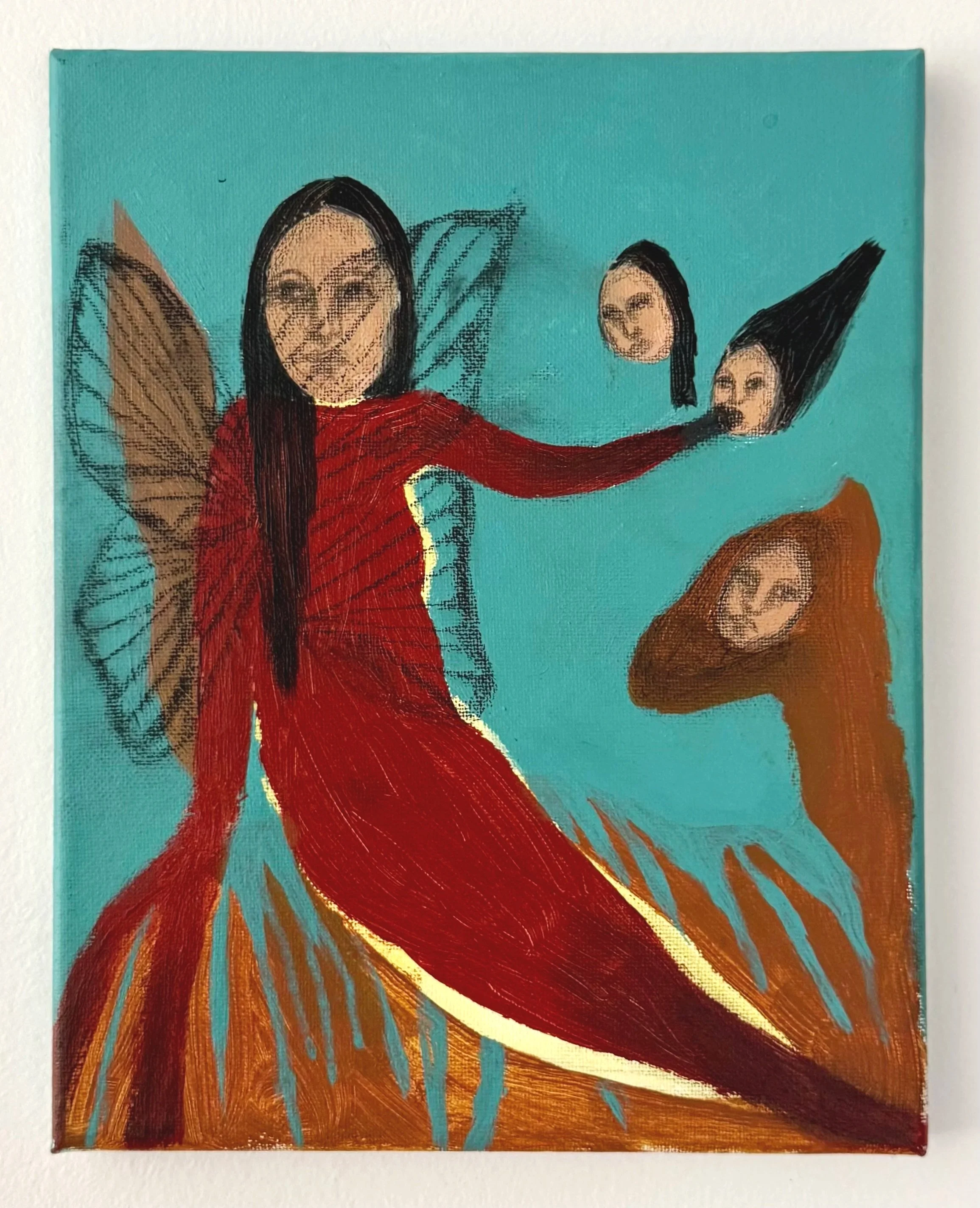 Water, 2025

- Acrylic and charcoal on canvas 
- (tbc)