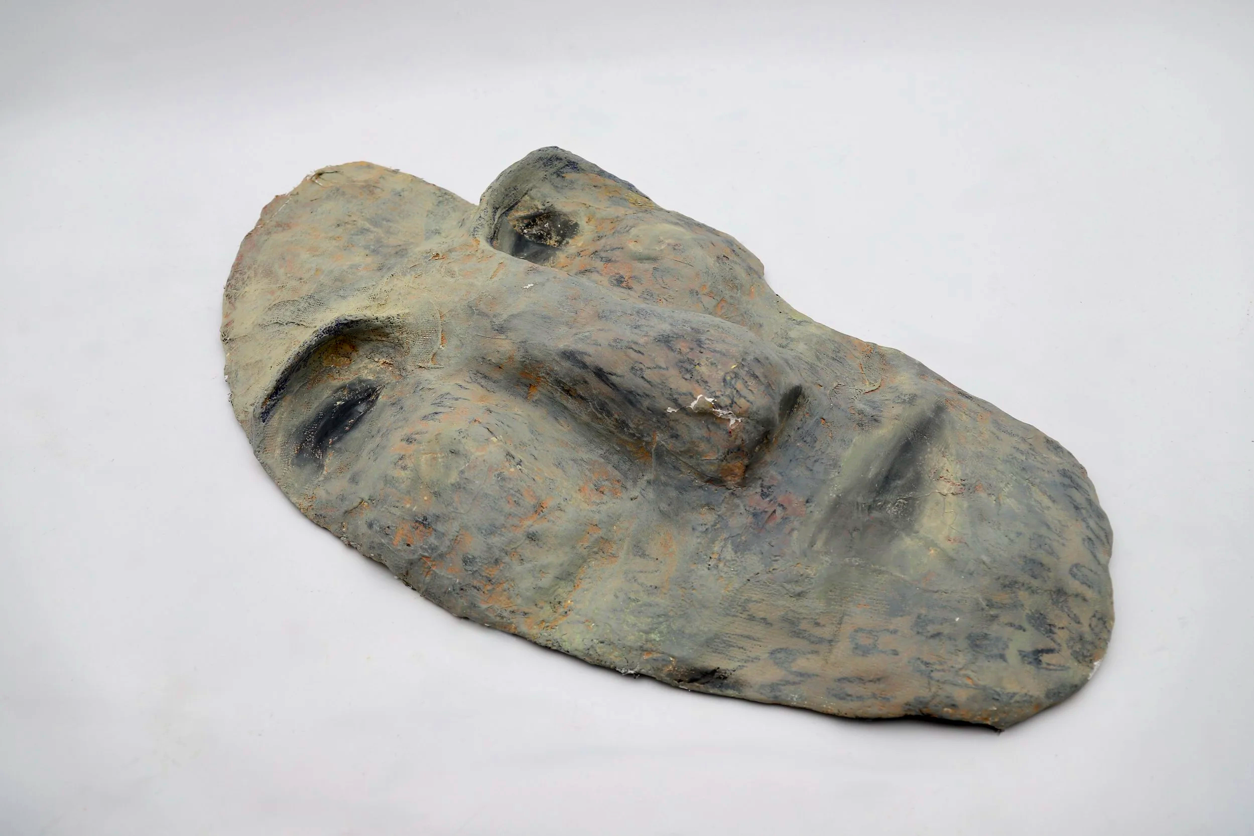 Man, 2025

- House paint, charcoal, plaster
- (tbc)