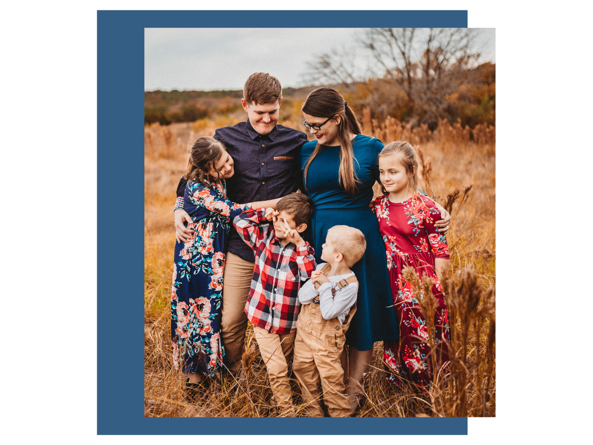 Real estate agent family