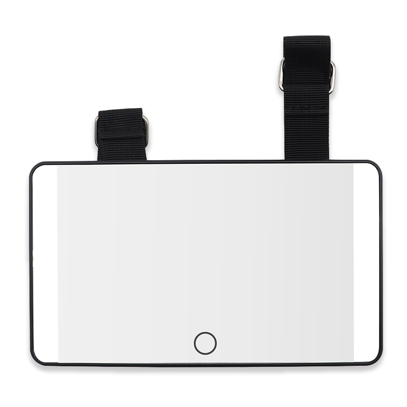 Front View of Car Vanity Mirror with LED Light.png