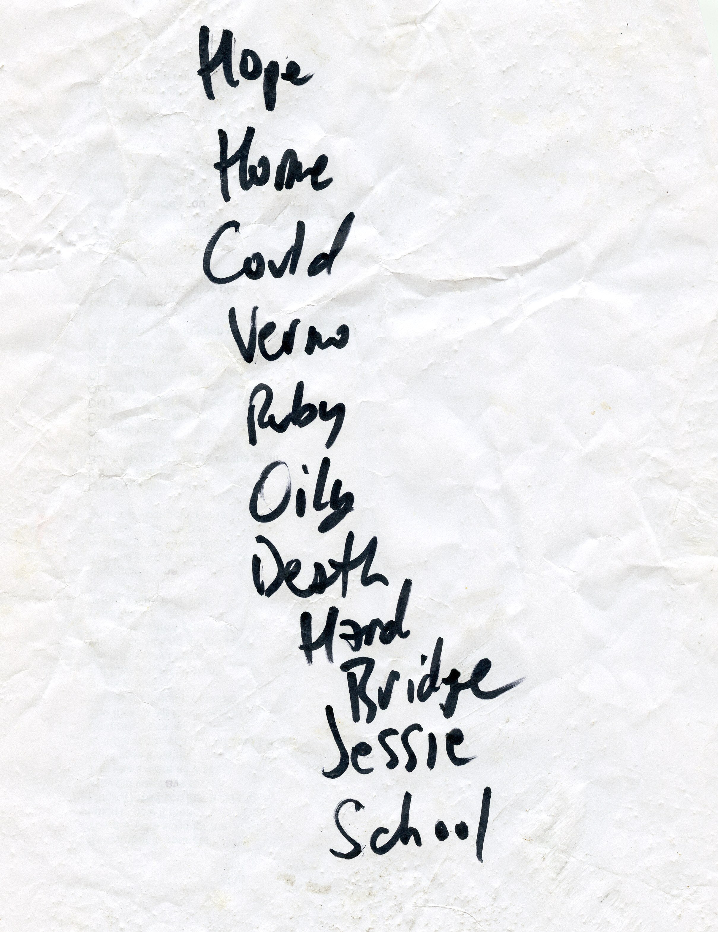 Setlist: Papa Keno's Show in 2010