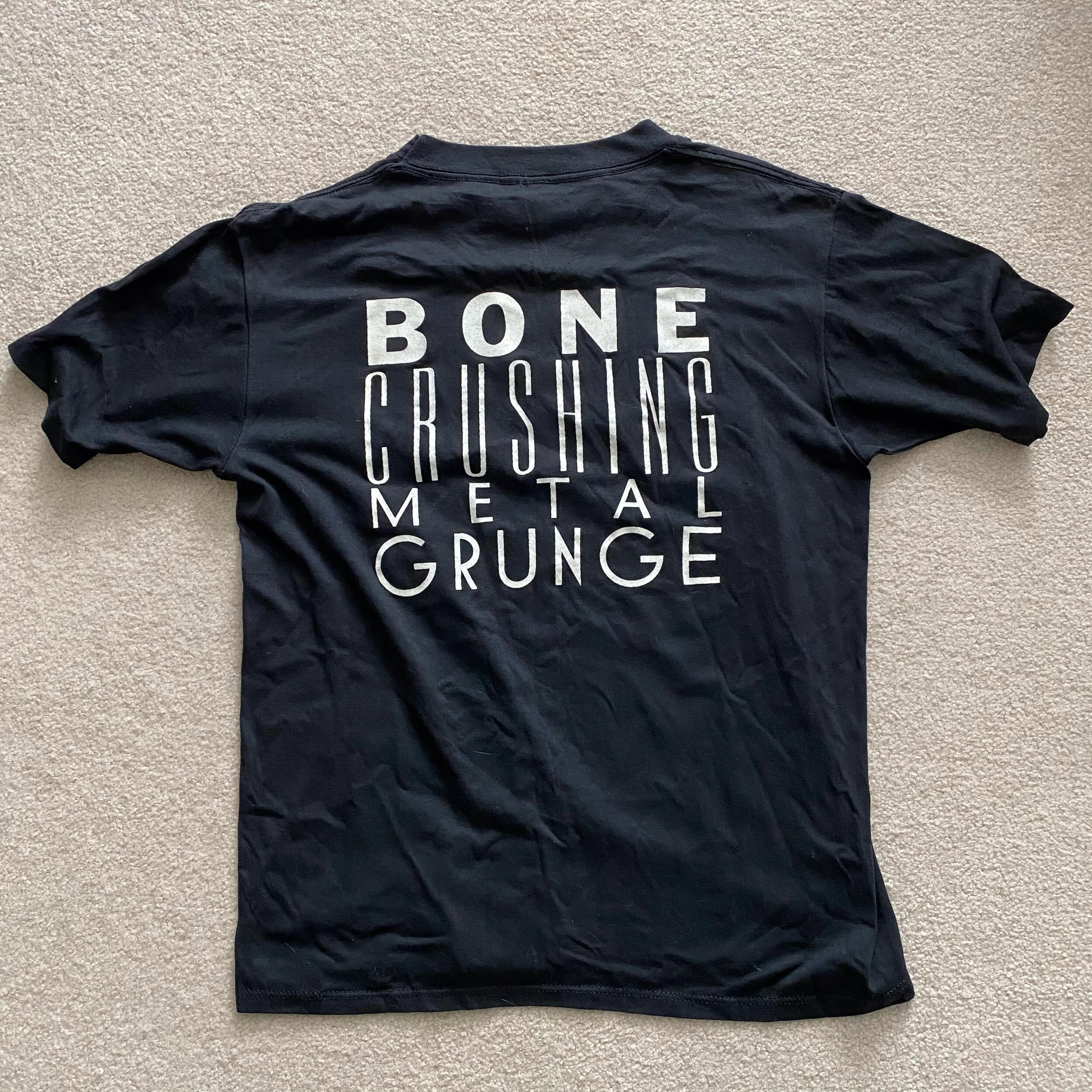 T-Shirt: Bone Crushing Metal Grunge